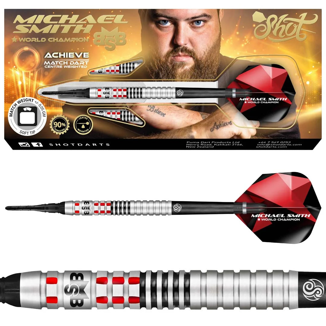Shot Michael Smith Achieve Soft Dart 20g/90%