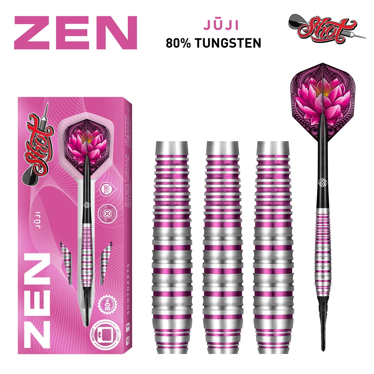 Shot ZEN Juji Soft Dart 20g/80%