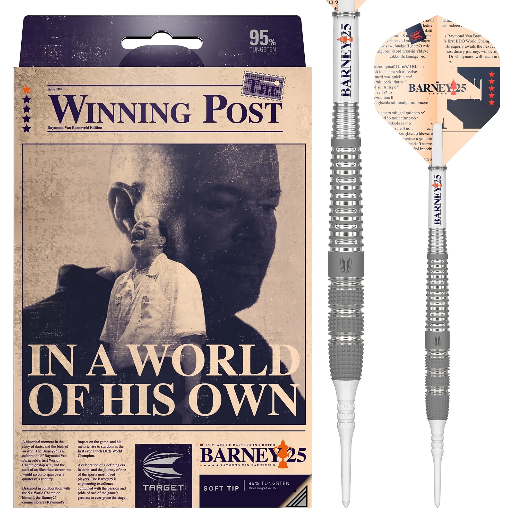 Target BARNEY25 Dynamic Soft Darts 20g/95%