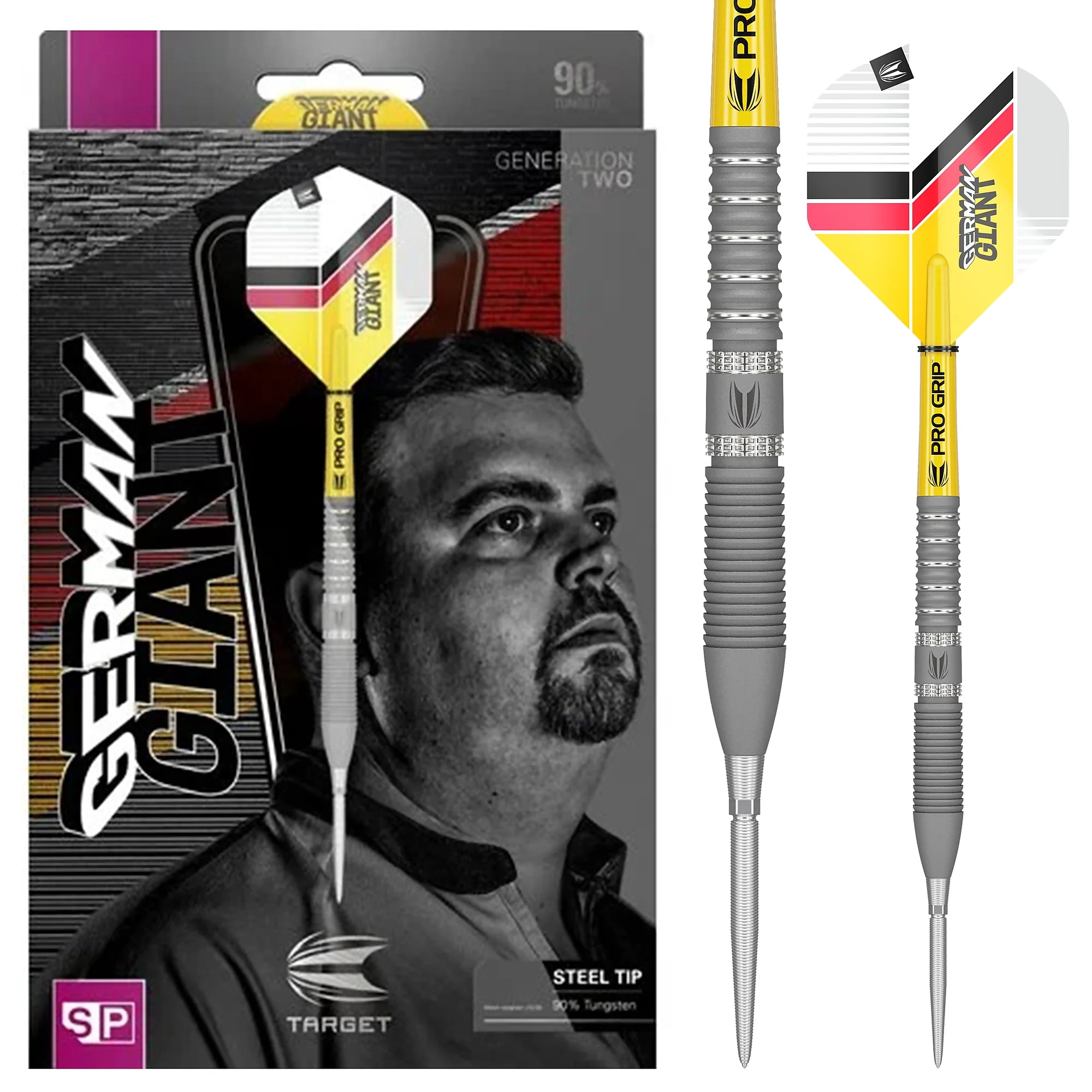 Target GABRIEL CLEMENS Gen2 Steel Darts SP 23g/90%