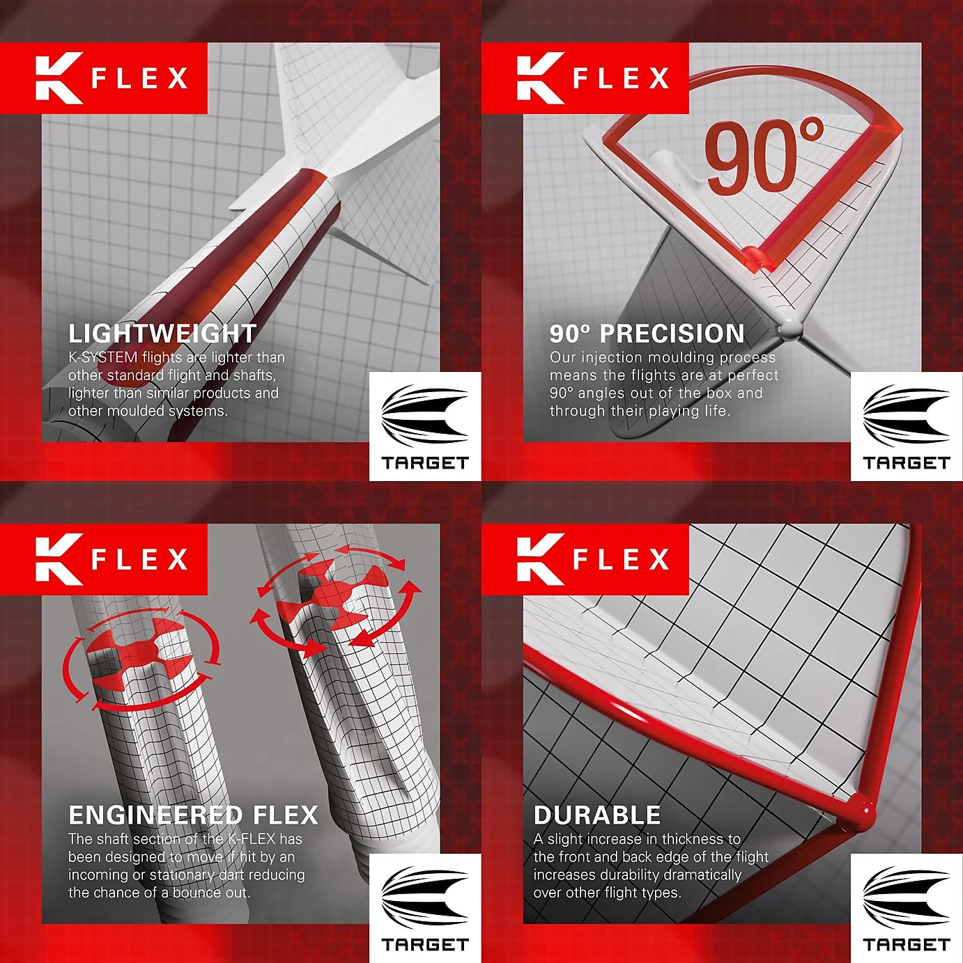 Target K-FLEX Colors Flight Shaft System No6