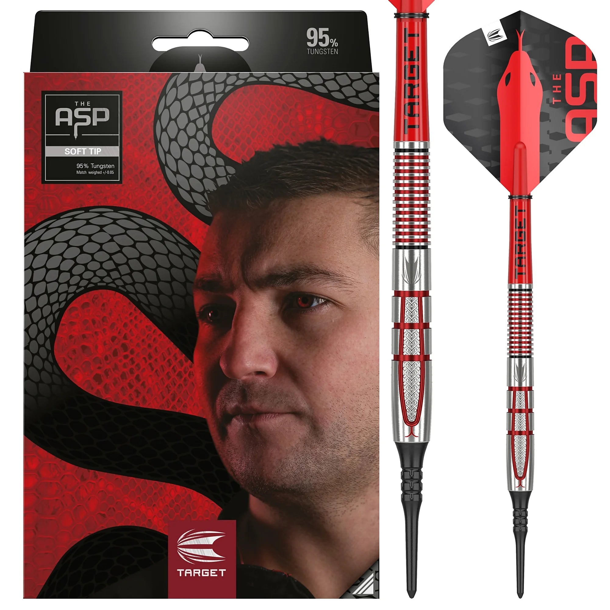 Target NATHAN ASPINALL Gen2 Soft Darts 18g/95%