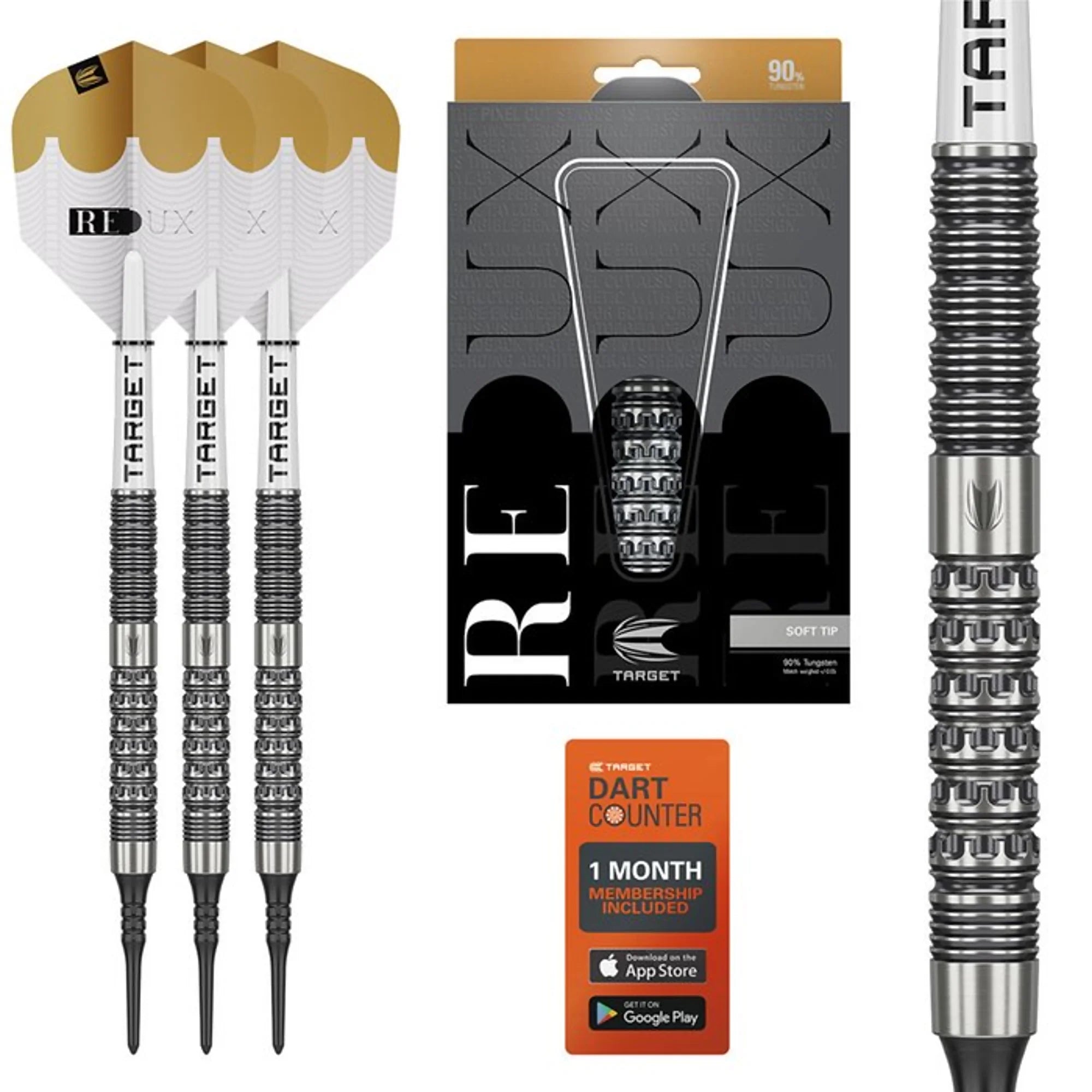 Target REDUX 10 Soft Darts 18g/90%