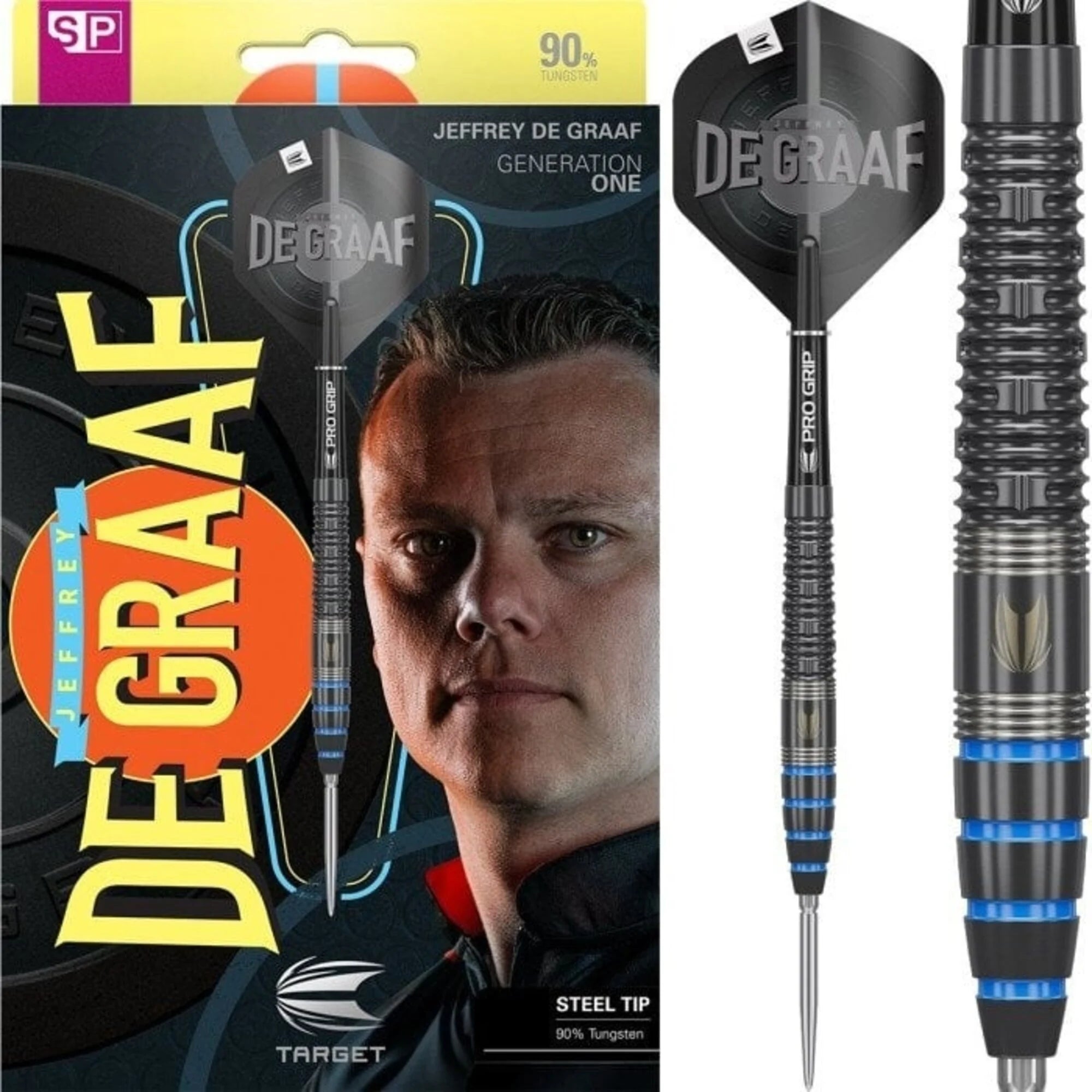Target Jeffrey de Graaf Gen1 SP Steel Darts 23g/90%