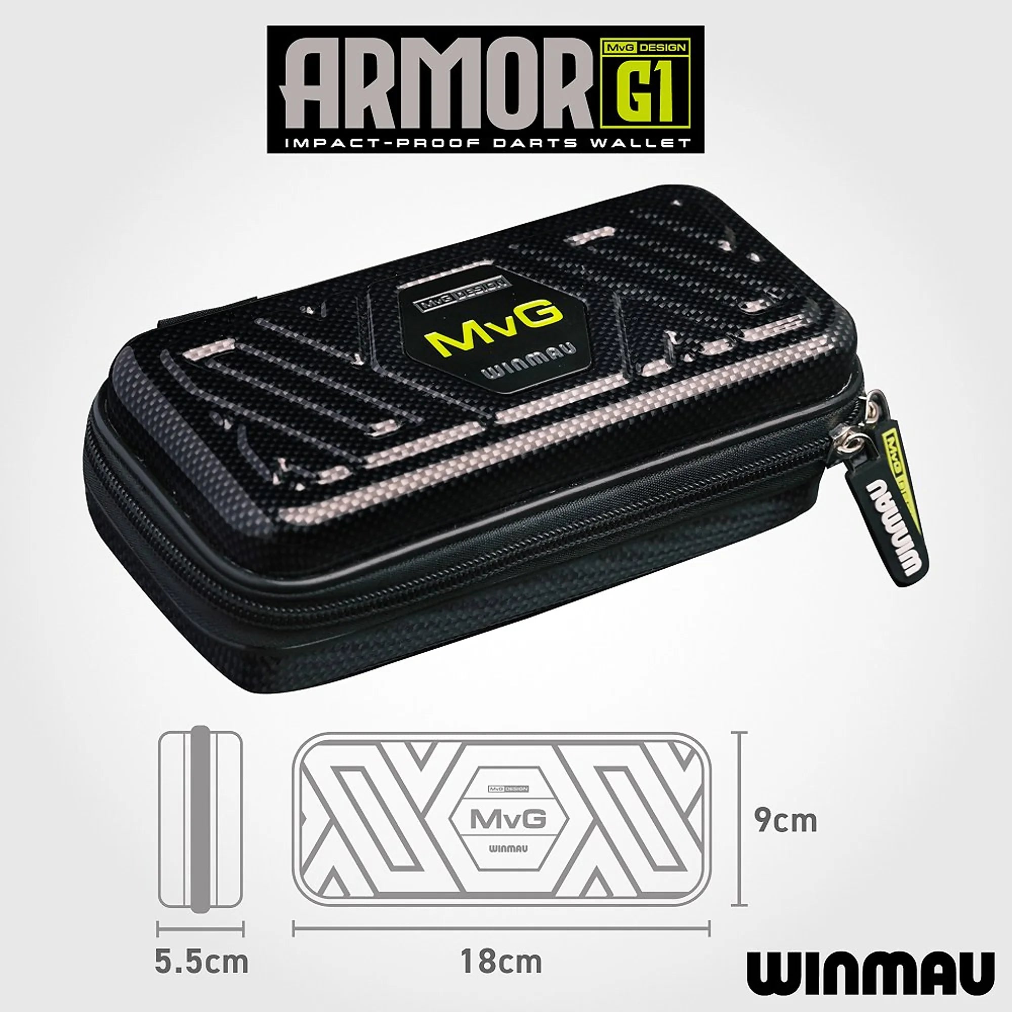 Winmau Armor G1 Michael van Gerwen Dart Case