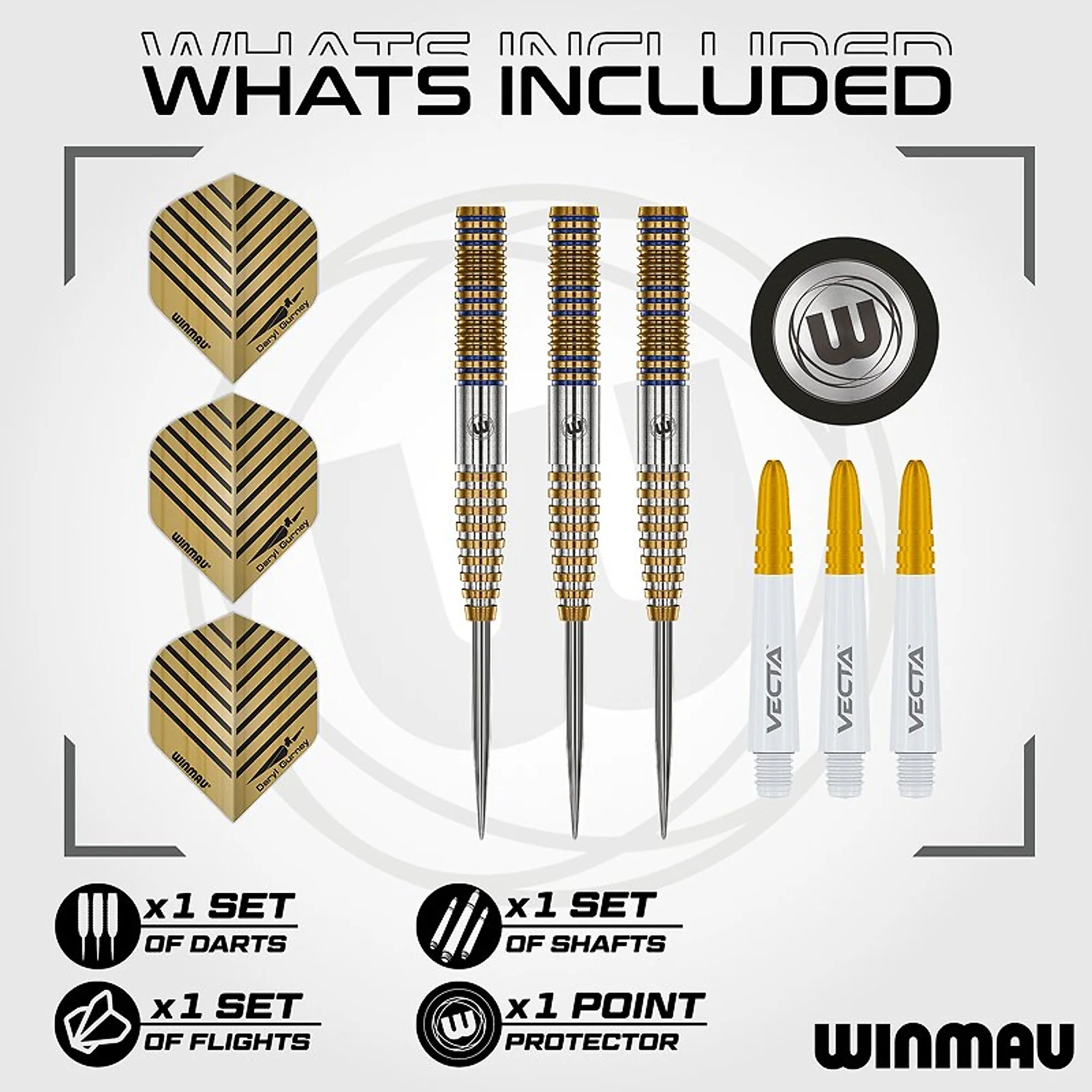 Winmau Daryl Gurney Steeldarts Signature Edition 23g