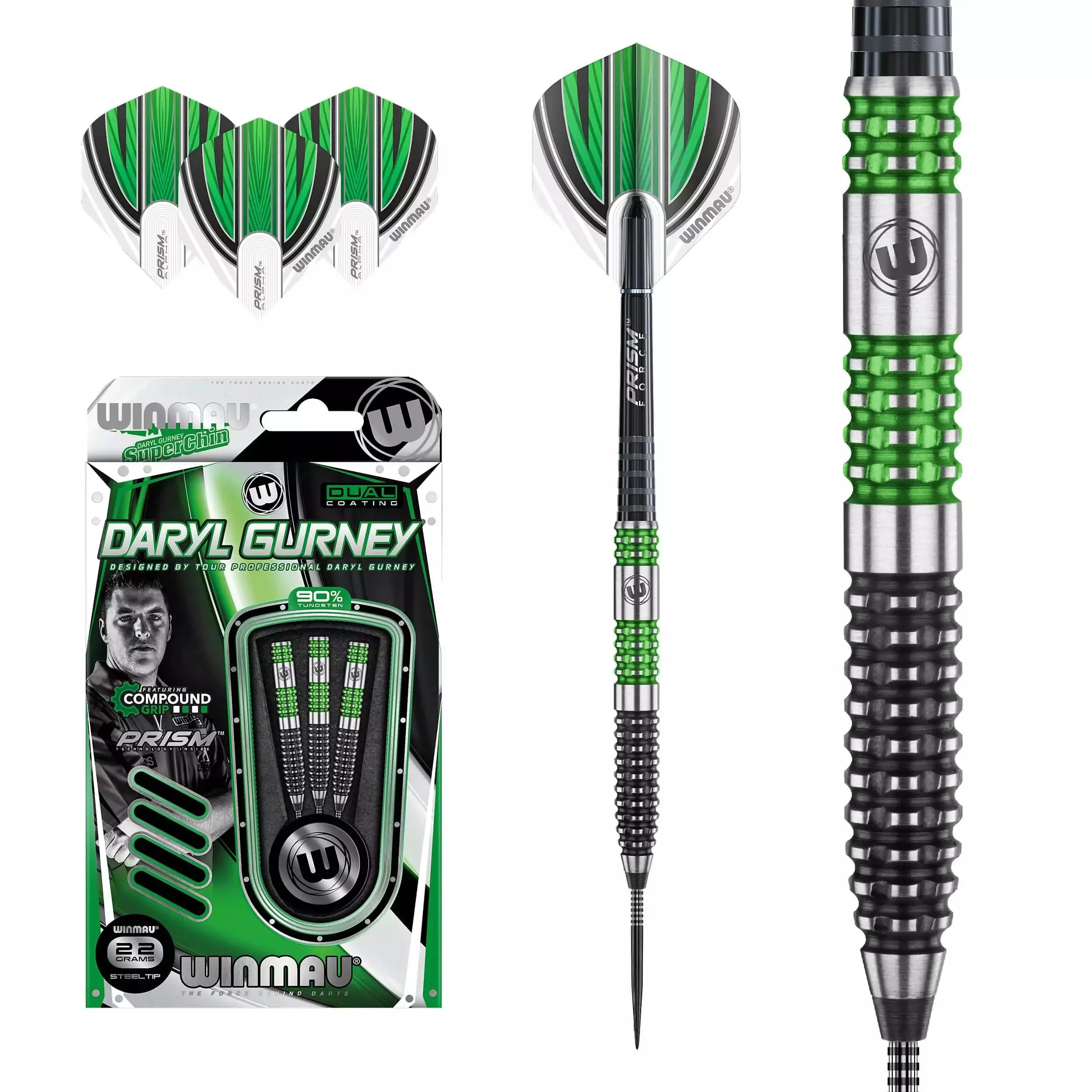 Winmau Daryl Gurney Steeldart Spezial Edition 24g/90%