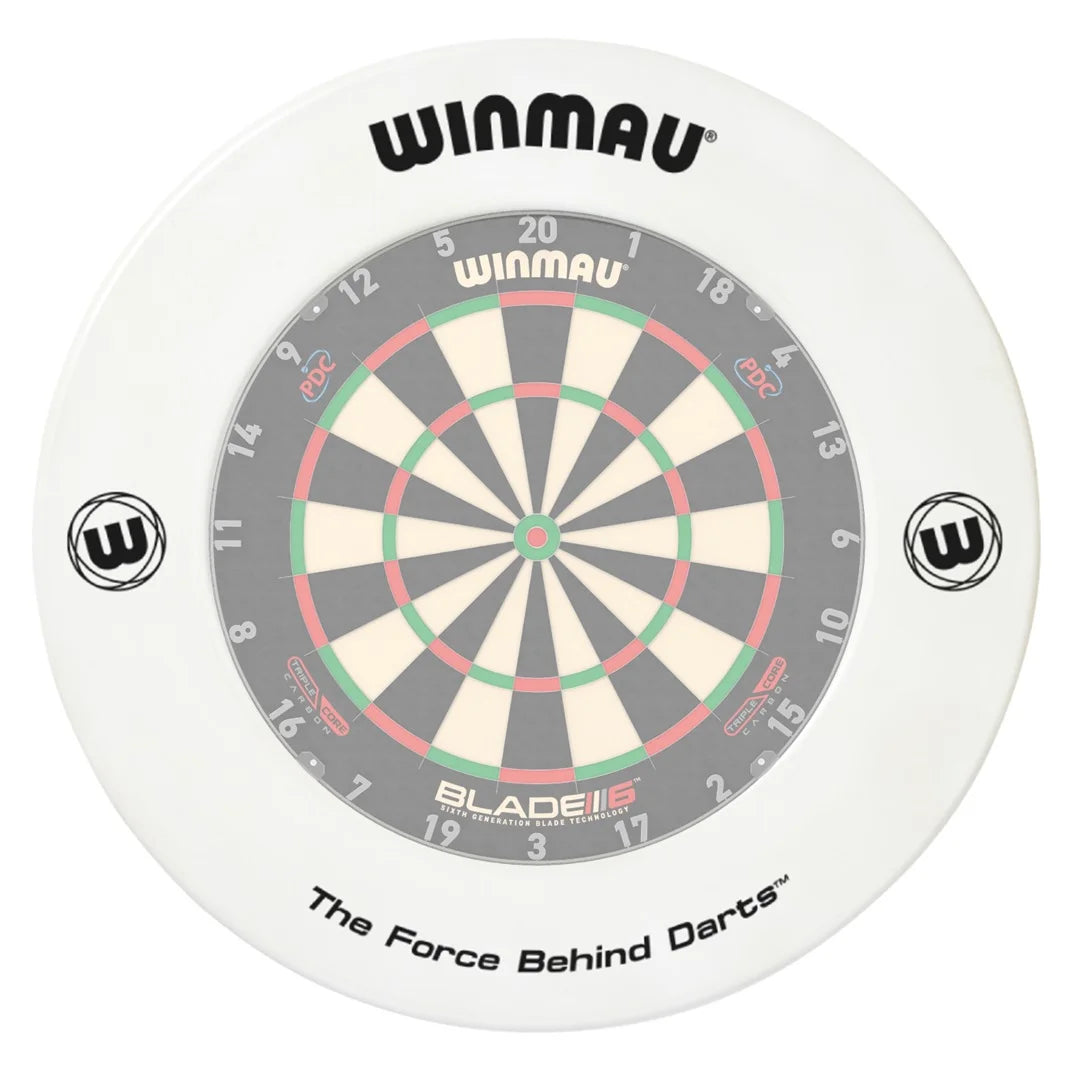 Winmau Printed Dartboard Surround Weiß