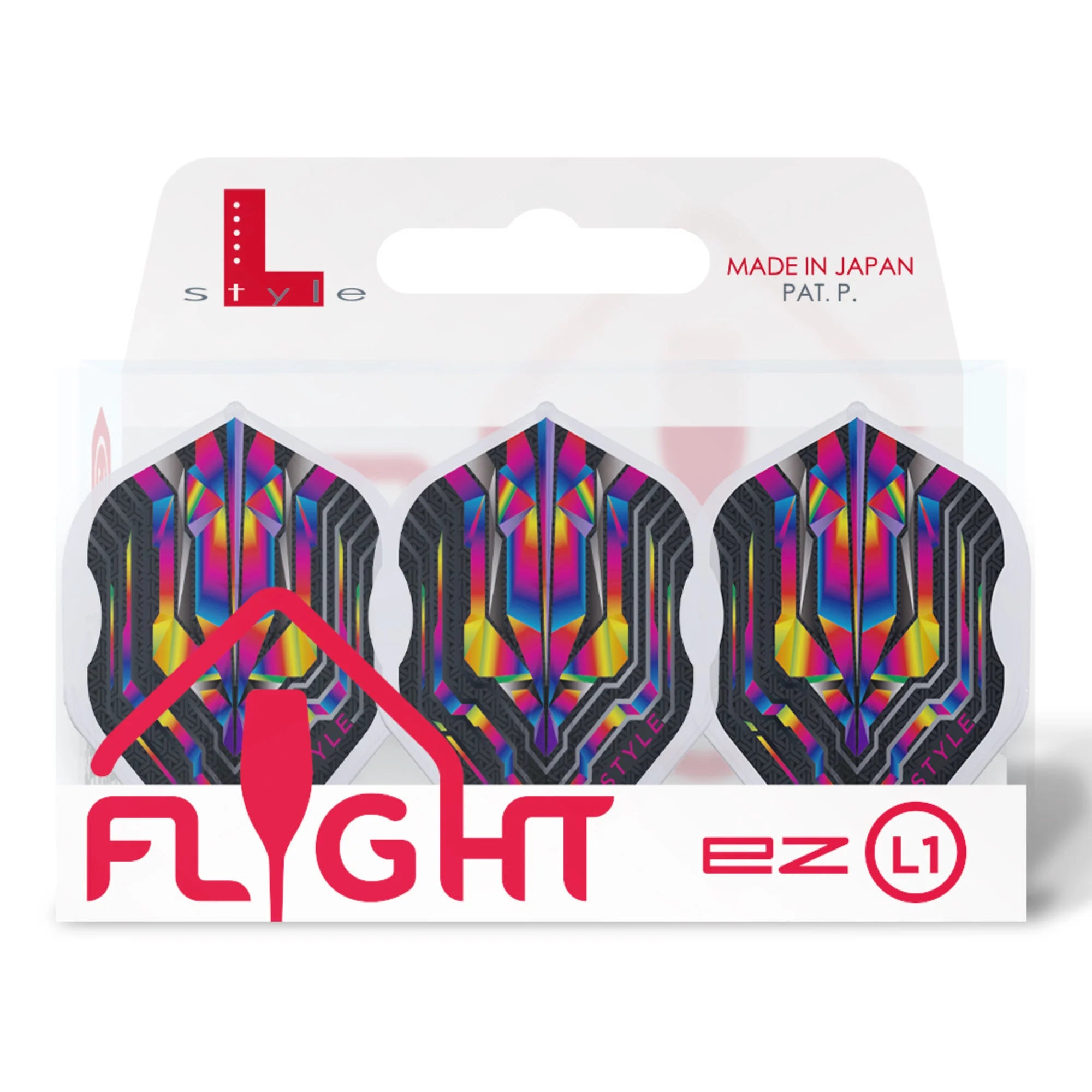L-Style L1 EZ Rainbow Dart Flight No2