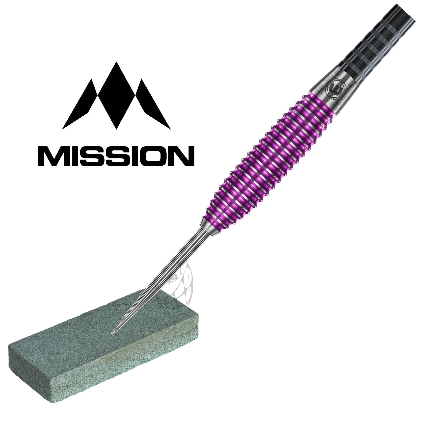 Mission V-Sharp Steeldart Spitzen Schleifstein