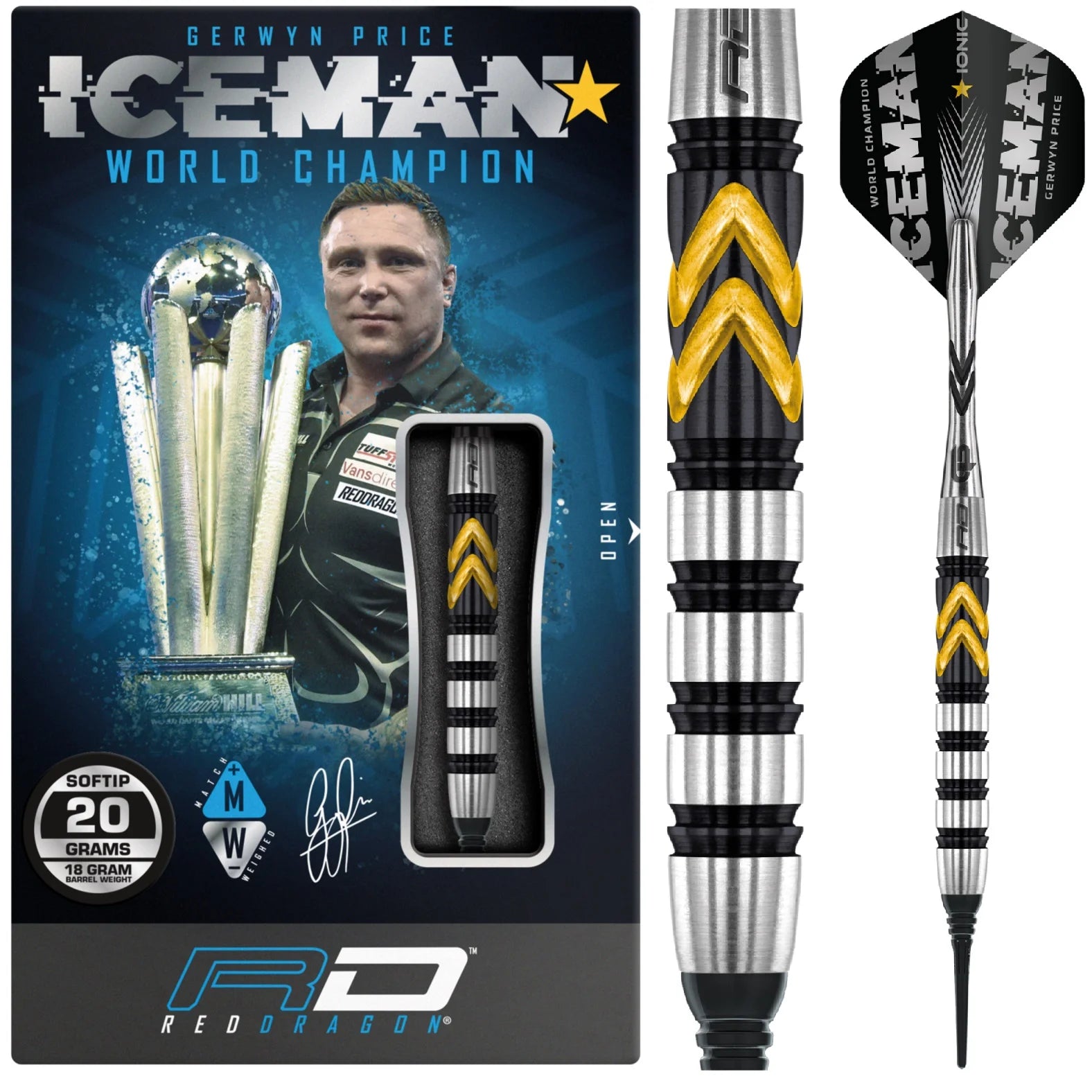 Red Dragon Gerwyn Price Thunder SE Soft Dart 20g/90%