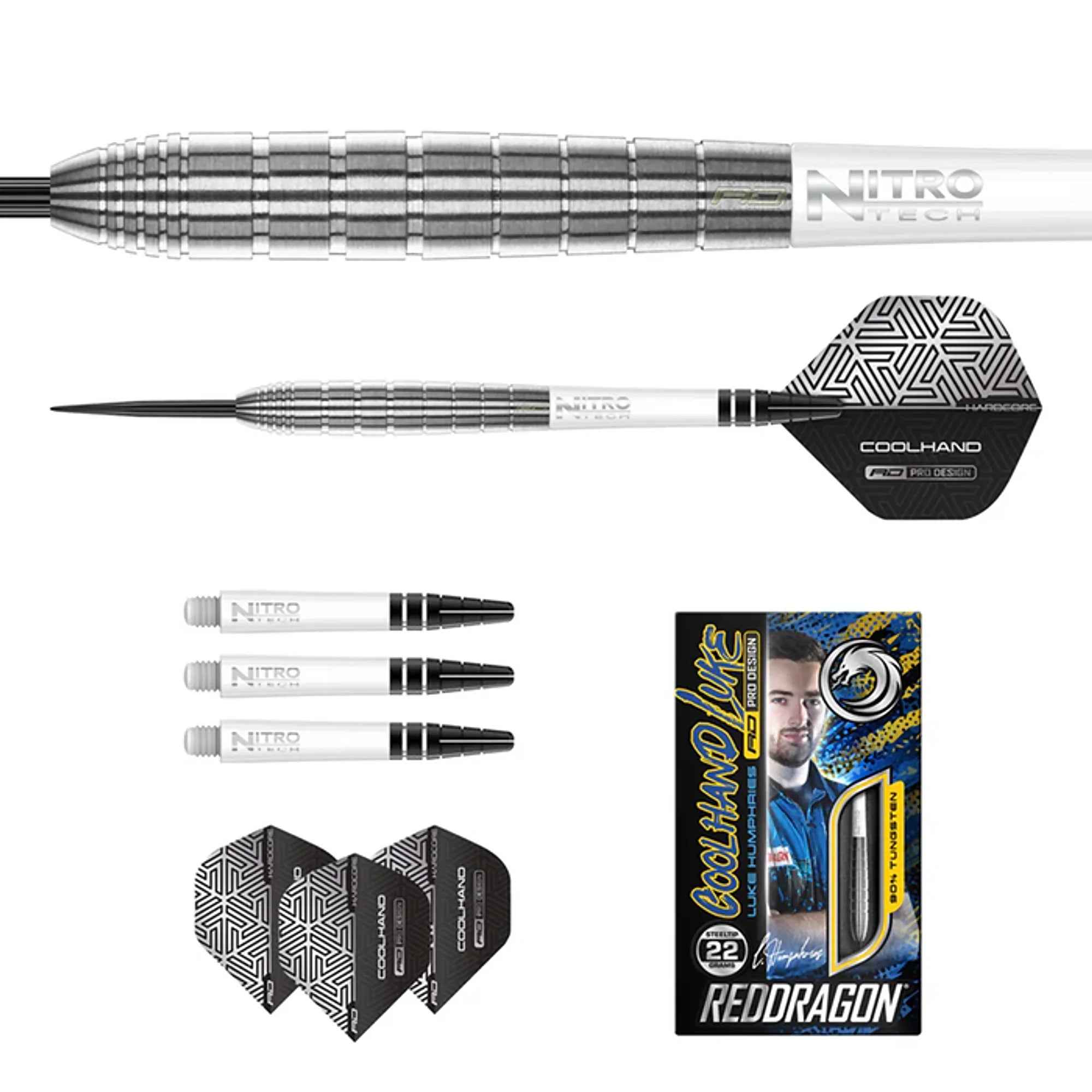 Red Dragon Luke Humphries TX1 Match Steeldarts 22-24g