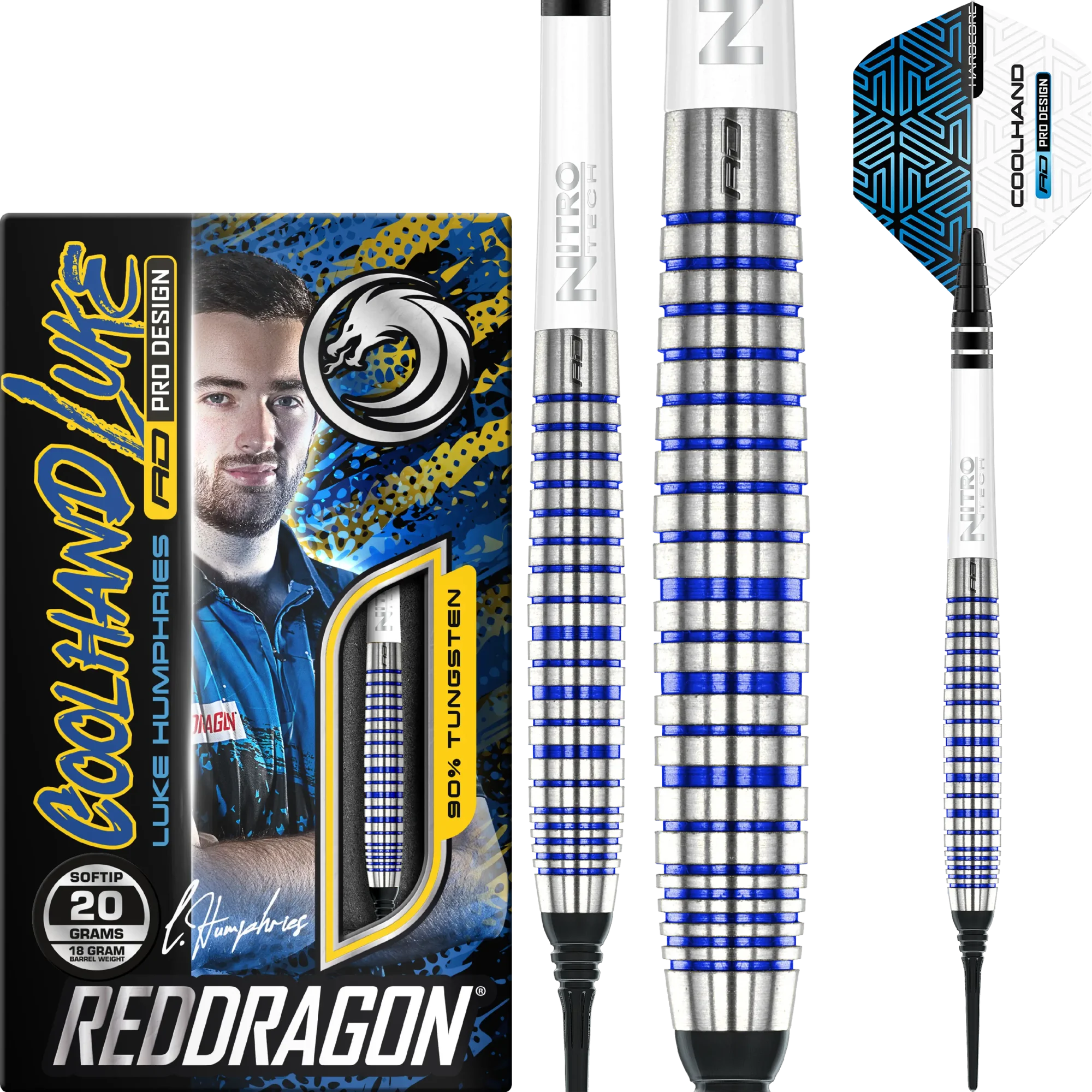 Red Dragon Luke Humphries TX3 Soft Dart 20g/90%