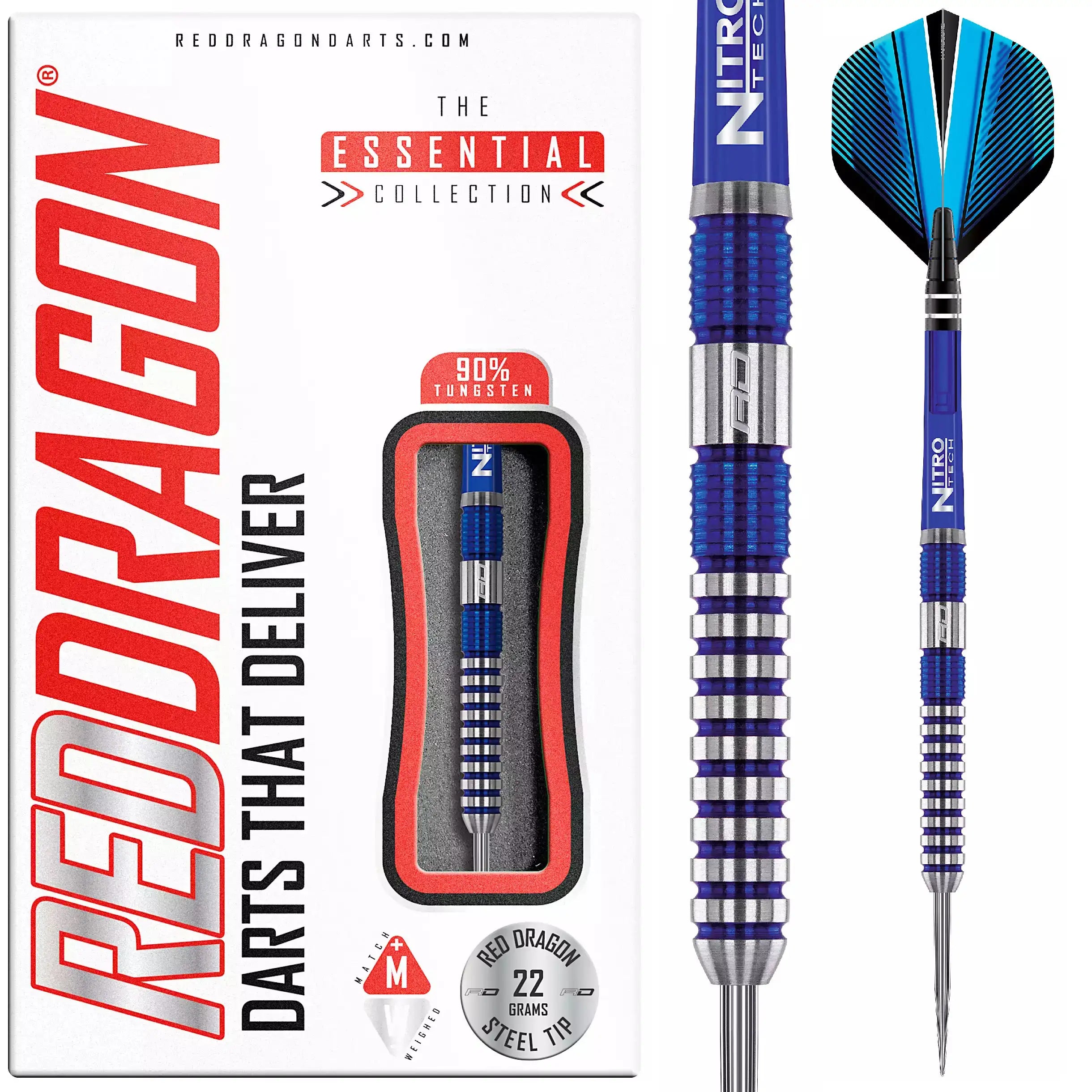 Red Dragon POLARIS V2 Steel Dart 22g/90%