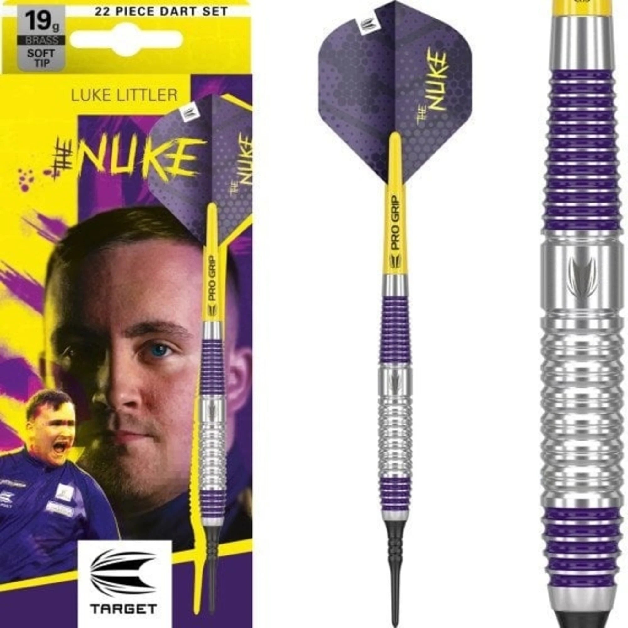 Target LUKE LITTLER Brass Soft Darts 19g