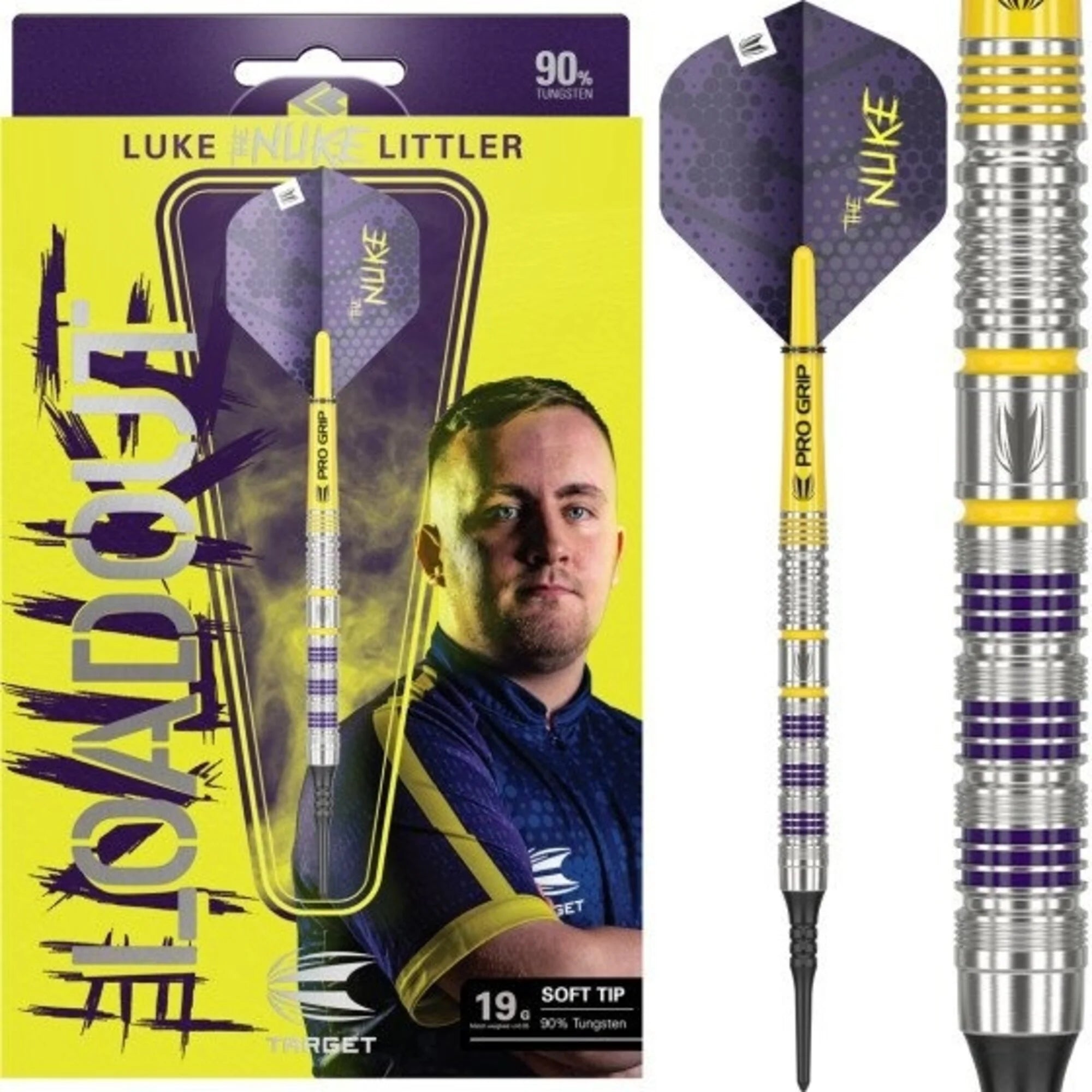 Target LUKE LITTLER Loadout Soft Darts 19g/90%