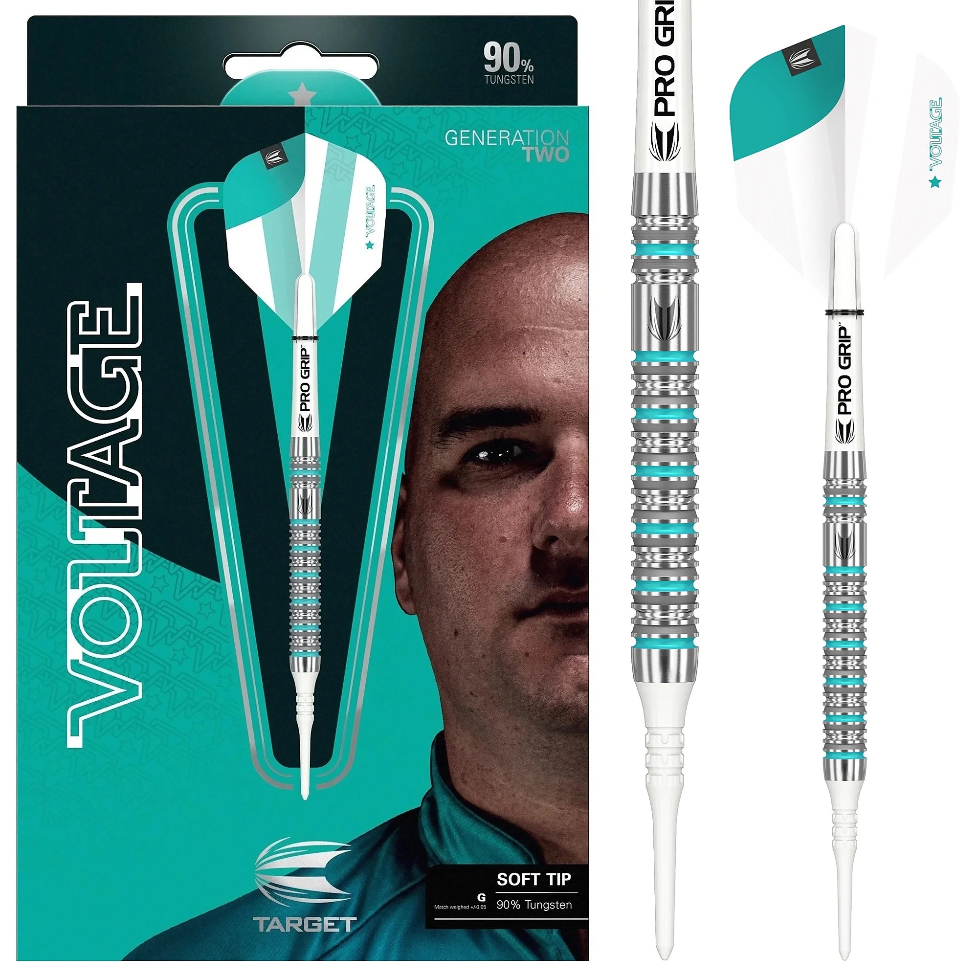 Target ROB CROSS Gen2 SP Soft Darts 19g/90%
