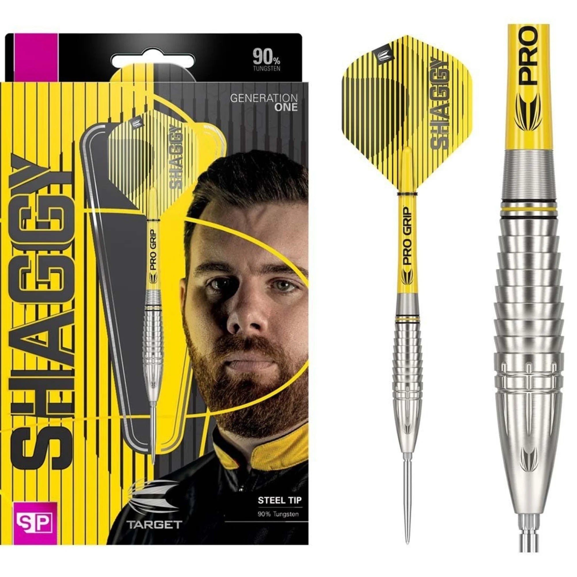 Target SCOTT WILLIAMS Gen1 Match SP Steel Darts 23g/90%