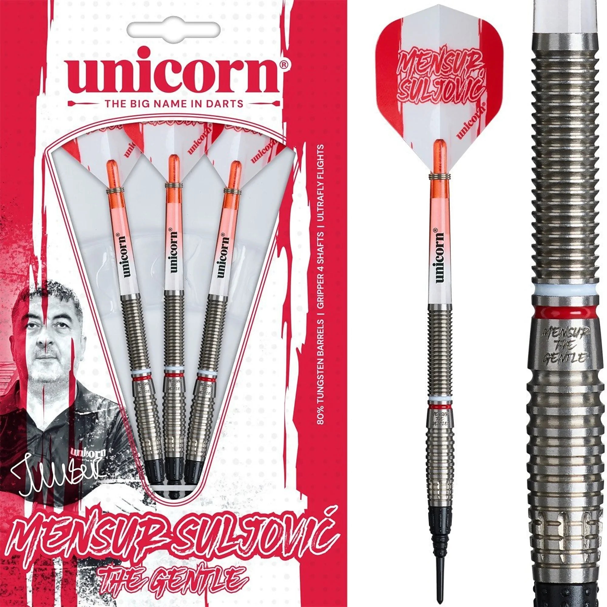 Unicorn Mensur Suljovic Soft Dart 20g/80%