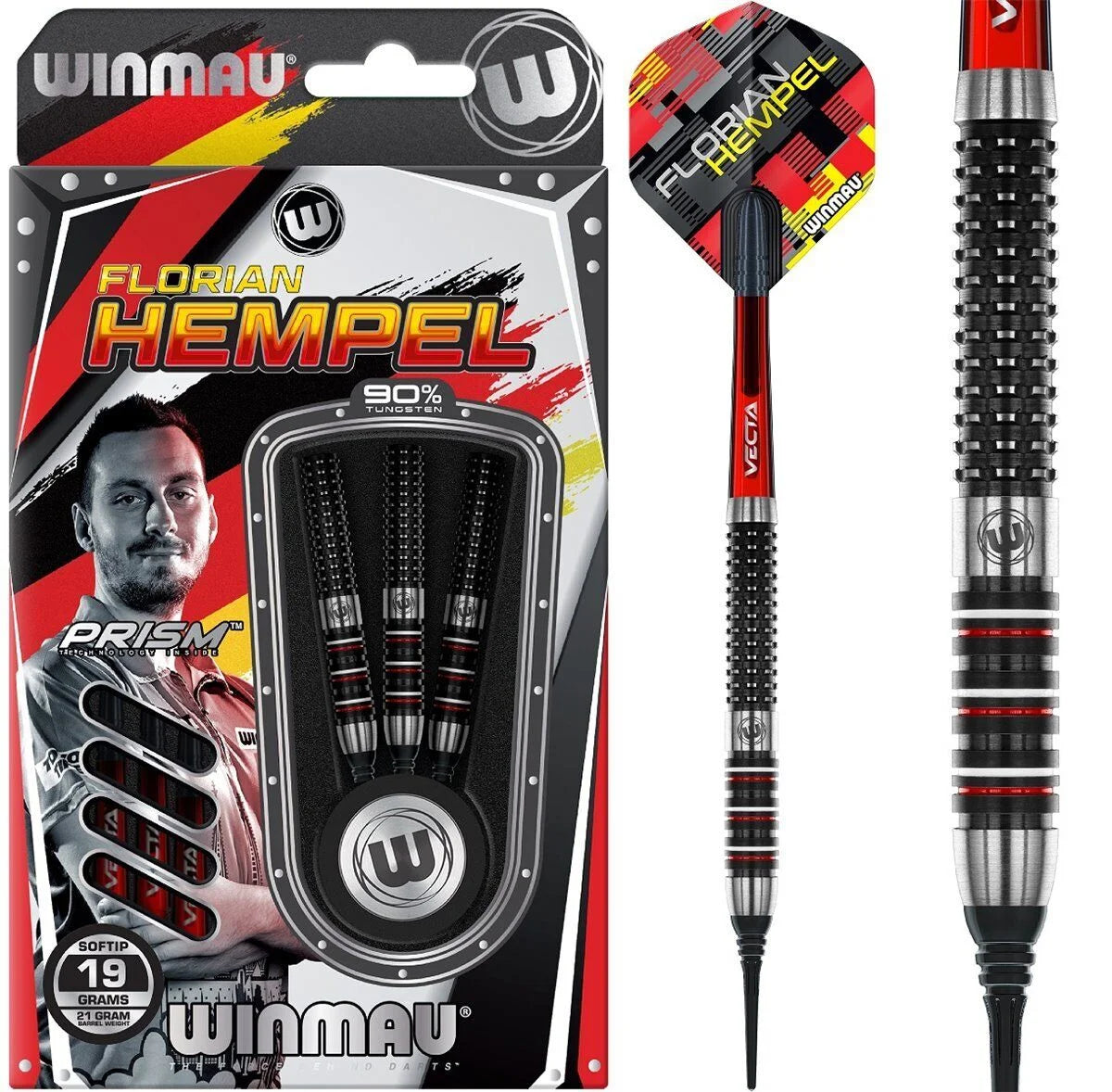 Winmau Florian Hempel Soft Dart 21g/90%