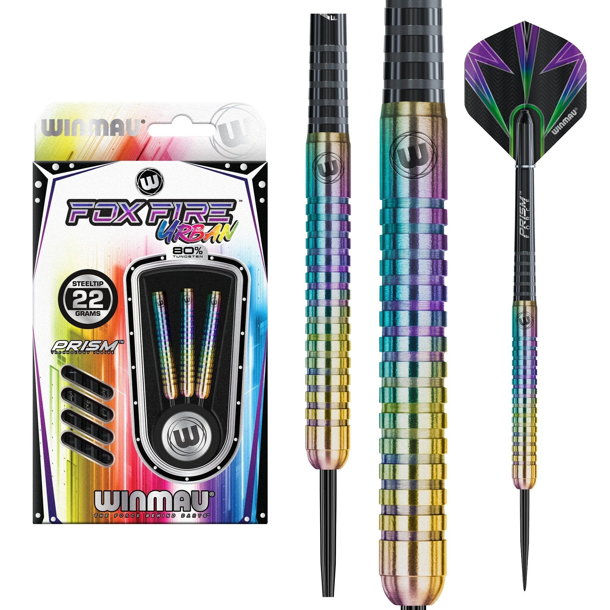 Winmau FoxFire Steel Dart 22g/80%