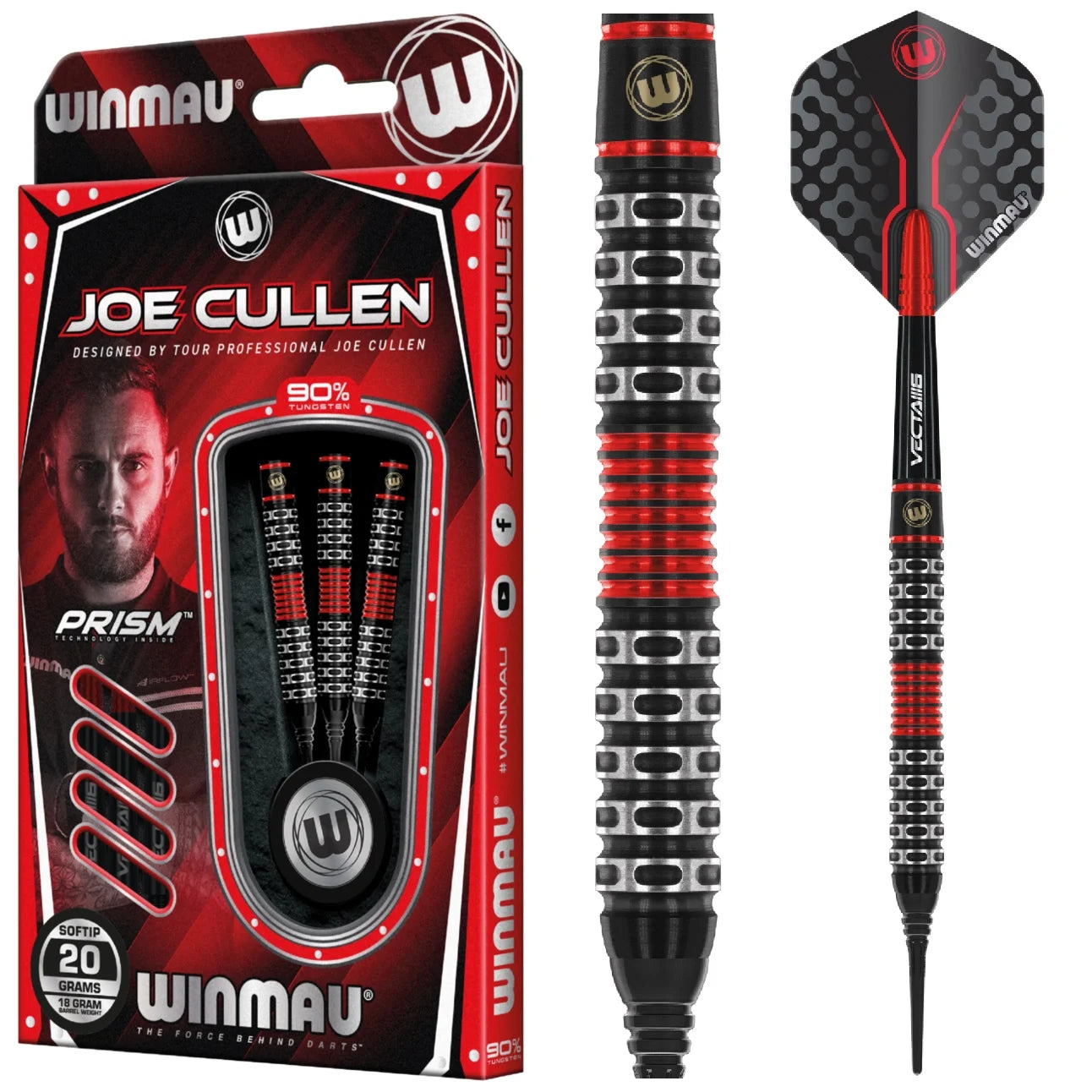Winmau JOE CULLEN Soft Dart 20g/90%