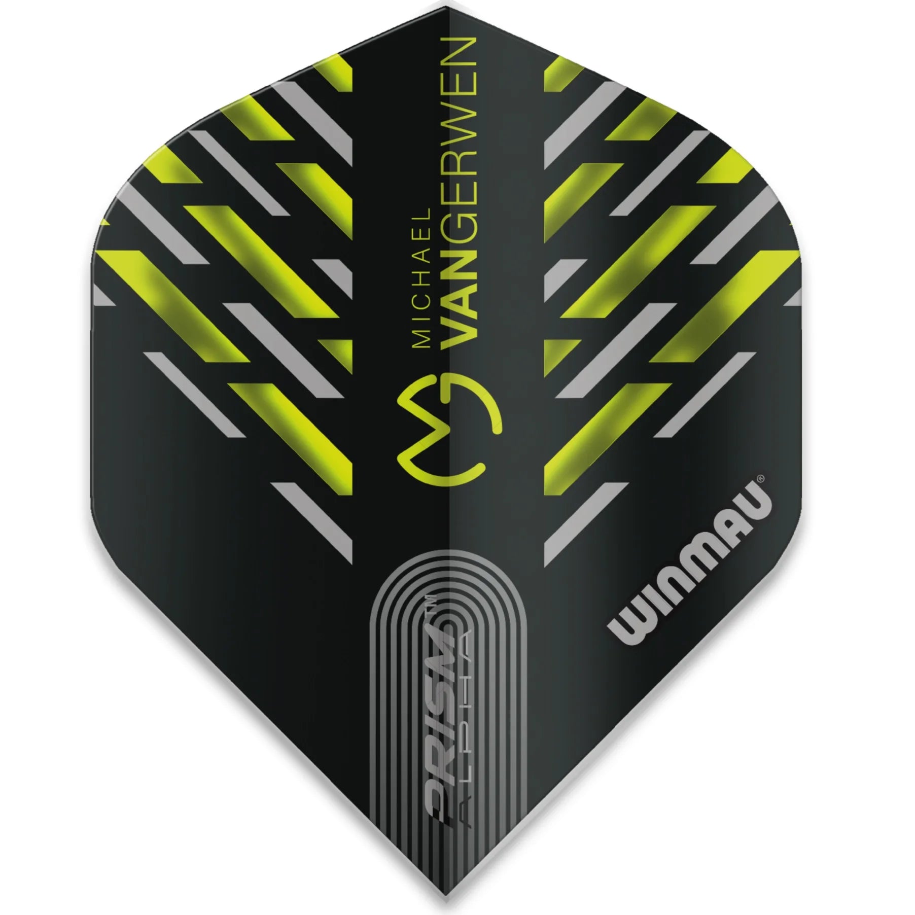 Winmau M.v.G. PRISM ALPHA 180 Dart Flight No2 100 Micron