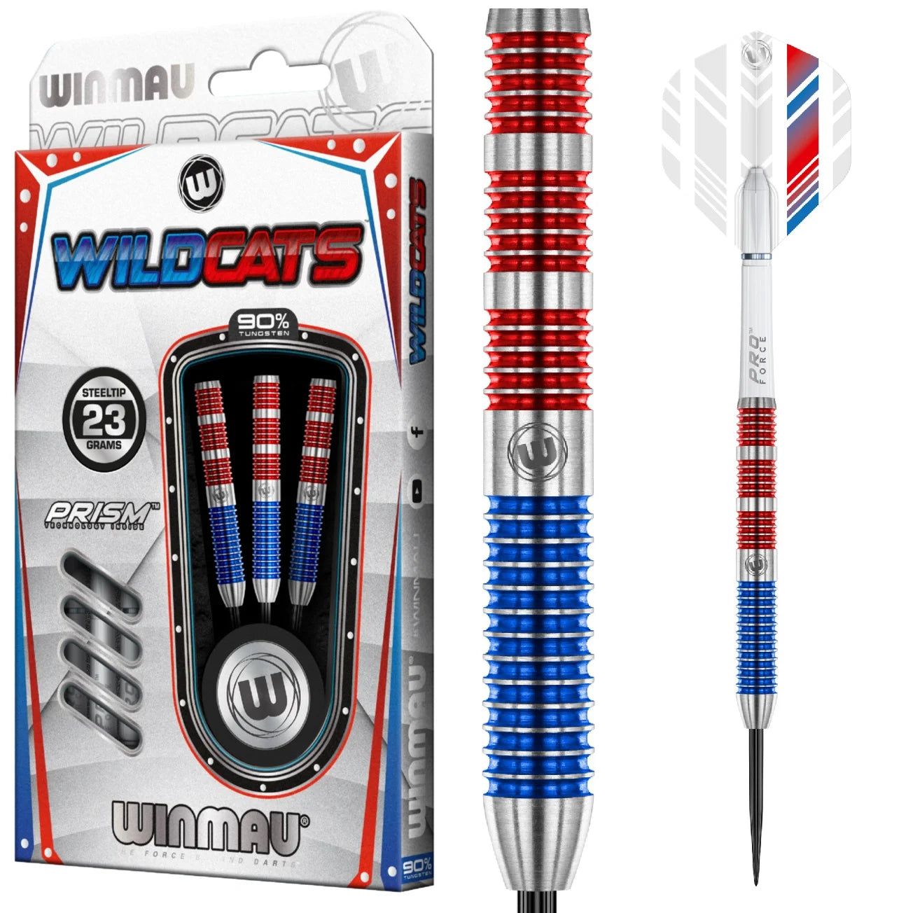 Winmau Wild Cats Steel Dart 23g/90%