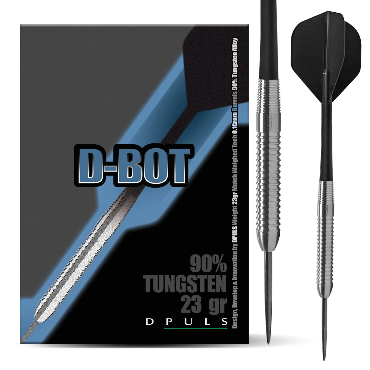 DPULS D-BOT Steel Darts 23g/90%