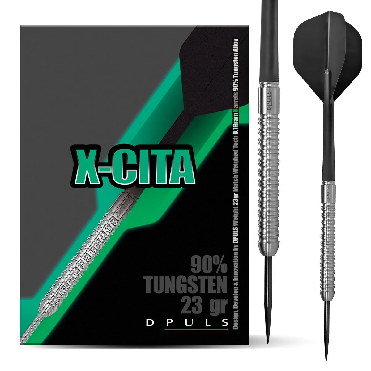 DPULS X-CITA Steel Darts 23g/90%