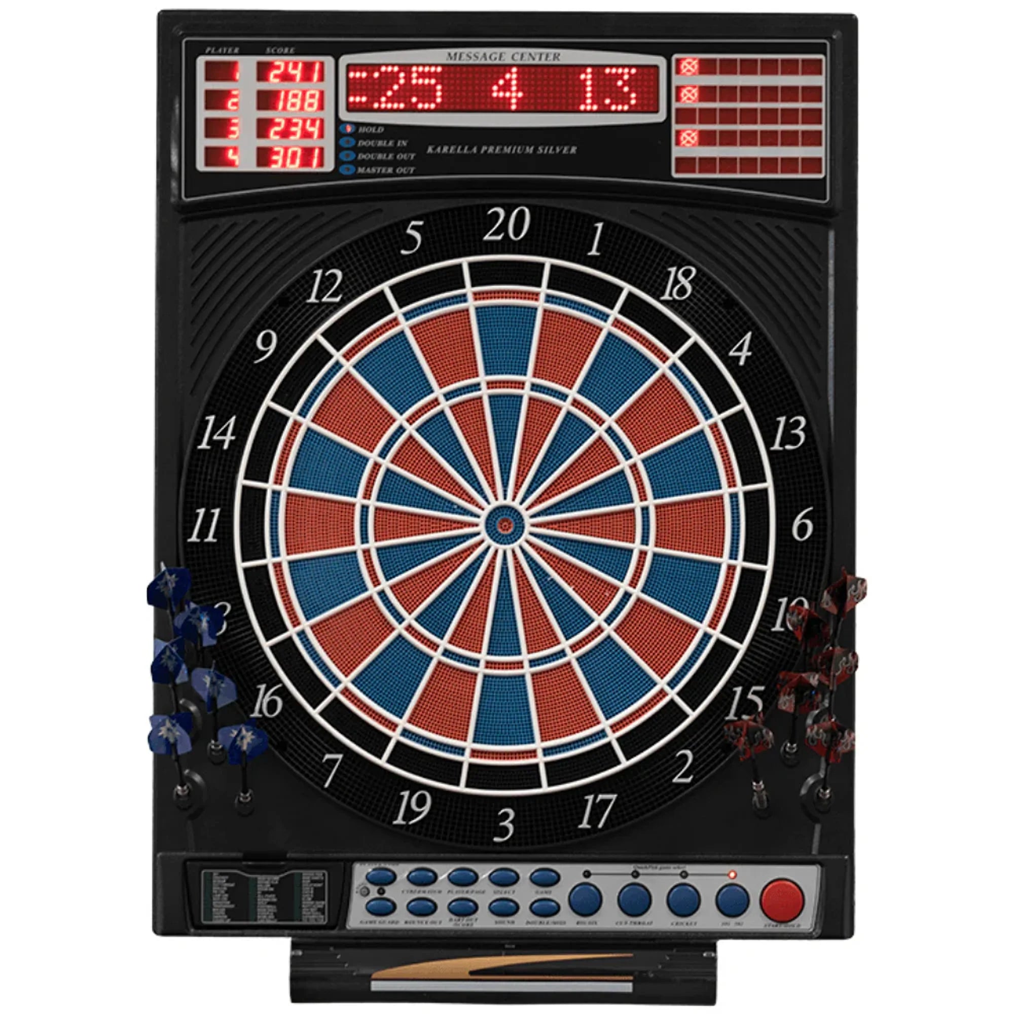 Karella E-Dart Automat Premium Silver 2-Loch-Ausführung