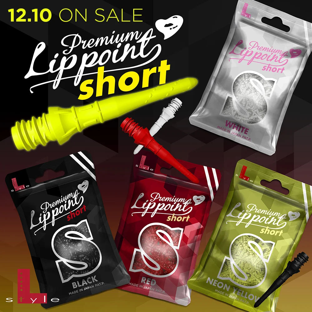 L-Style Premium Lippoint Dart Spitzen "Short" 30 Stk.