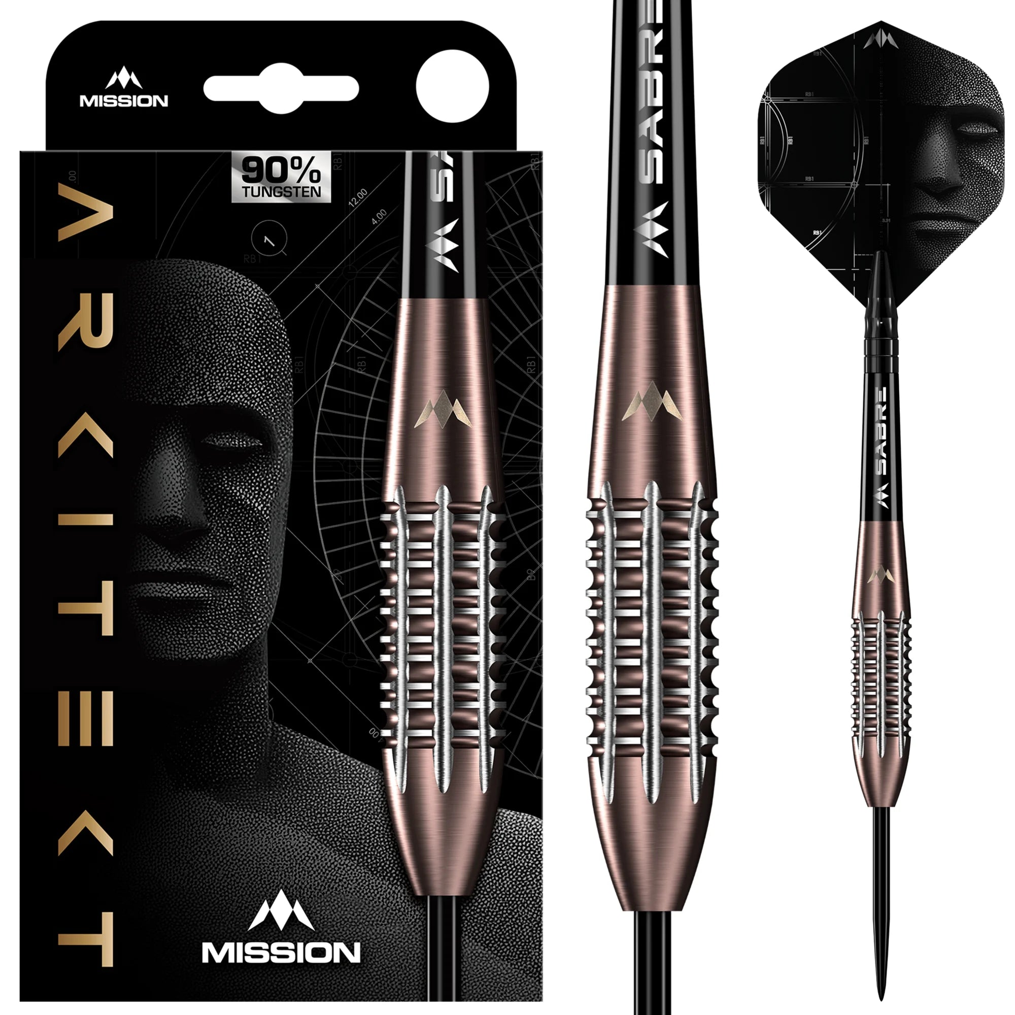 Mission ARKITEKT Steeldart 23,5g/90%