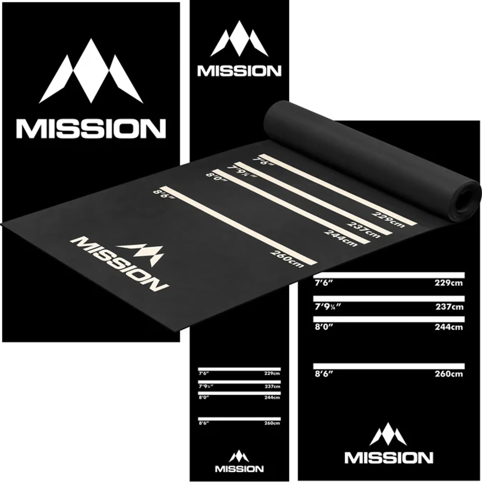 Mission Heavy Duty Rubber Dart Matte