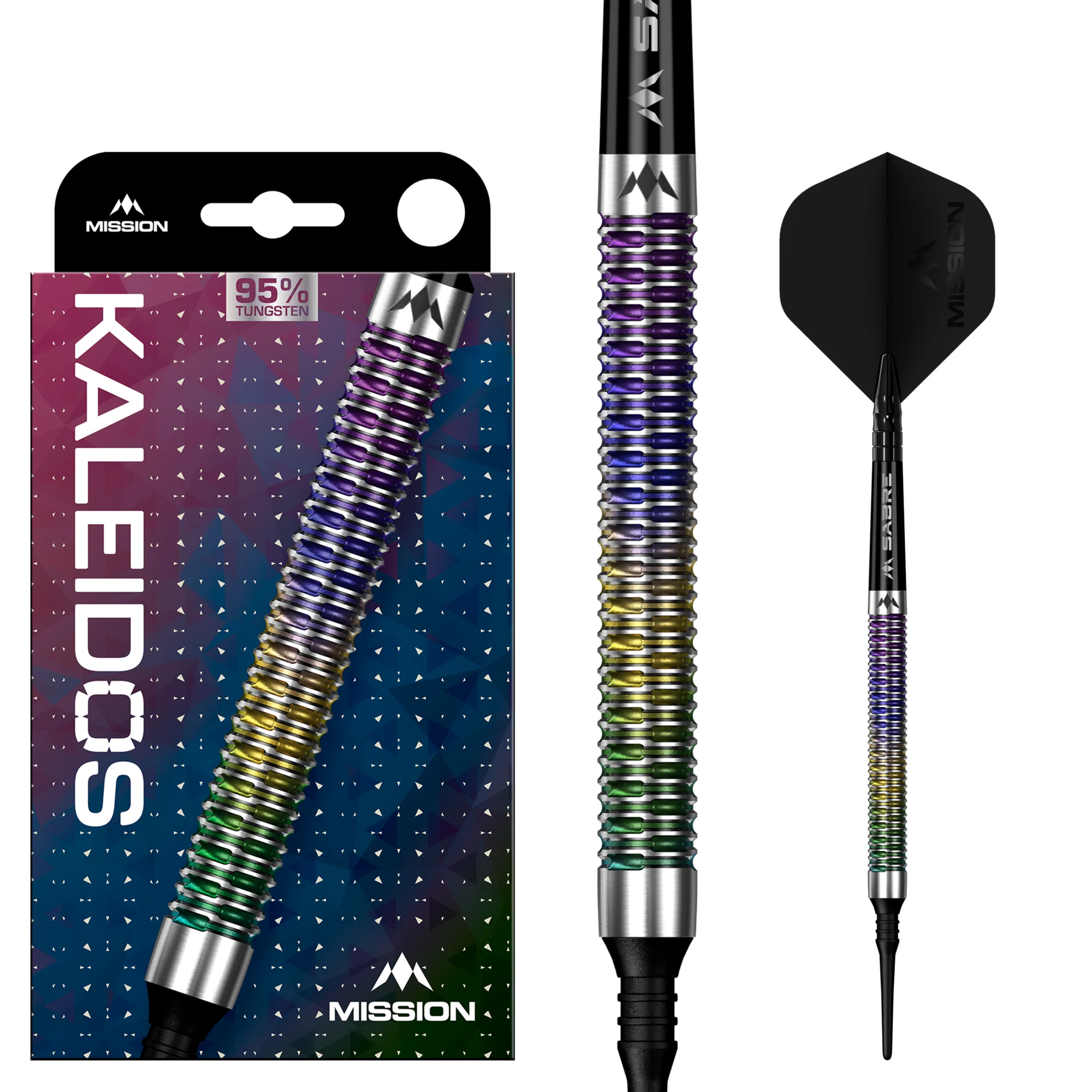 Mission Kaleidos Soft Dart 19g/95%