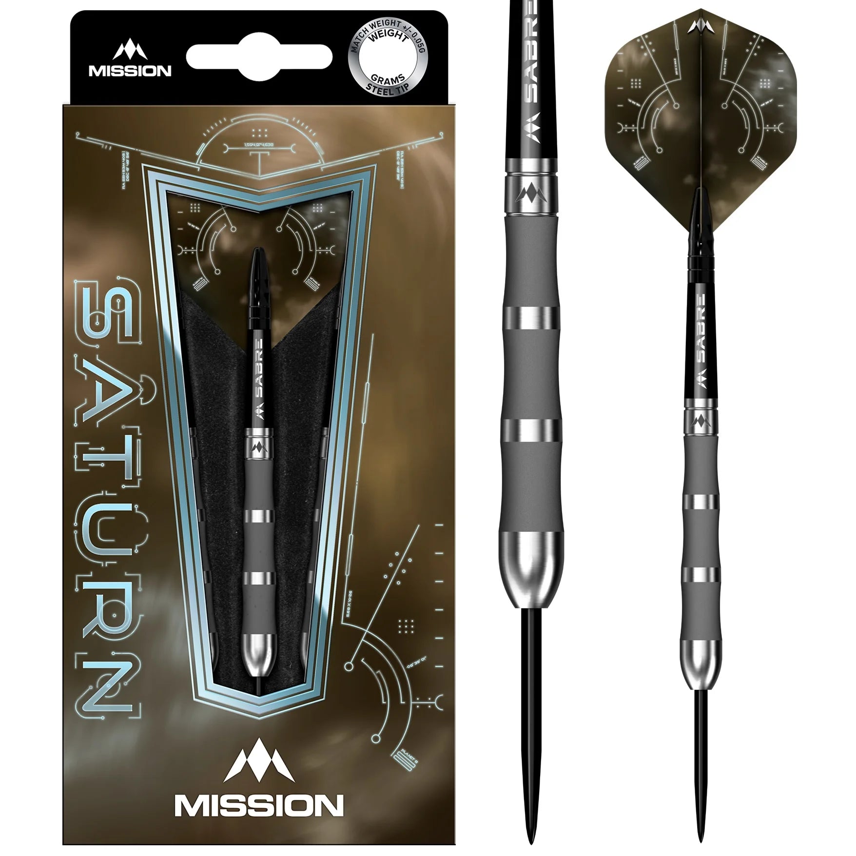 Mission Saturn Fenrie Steel Dart 23g/90%