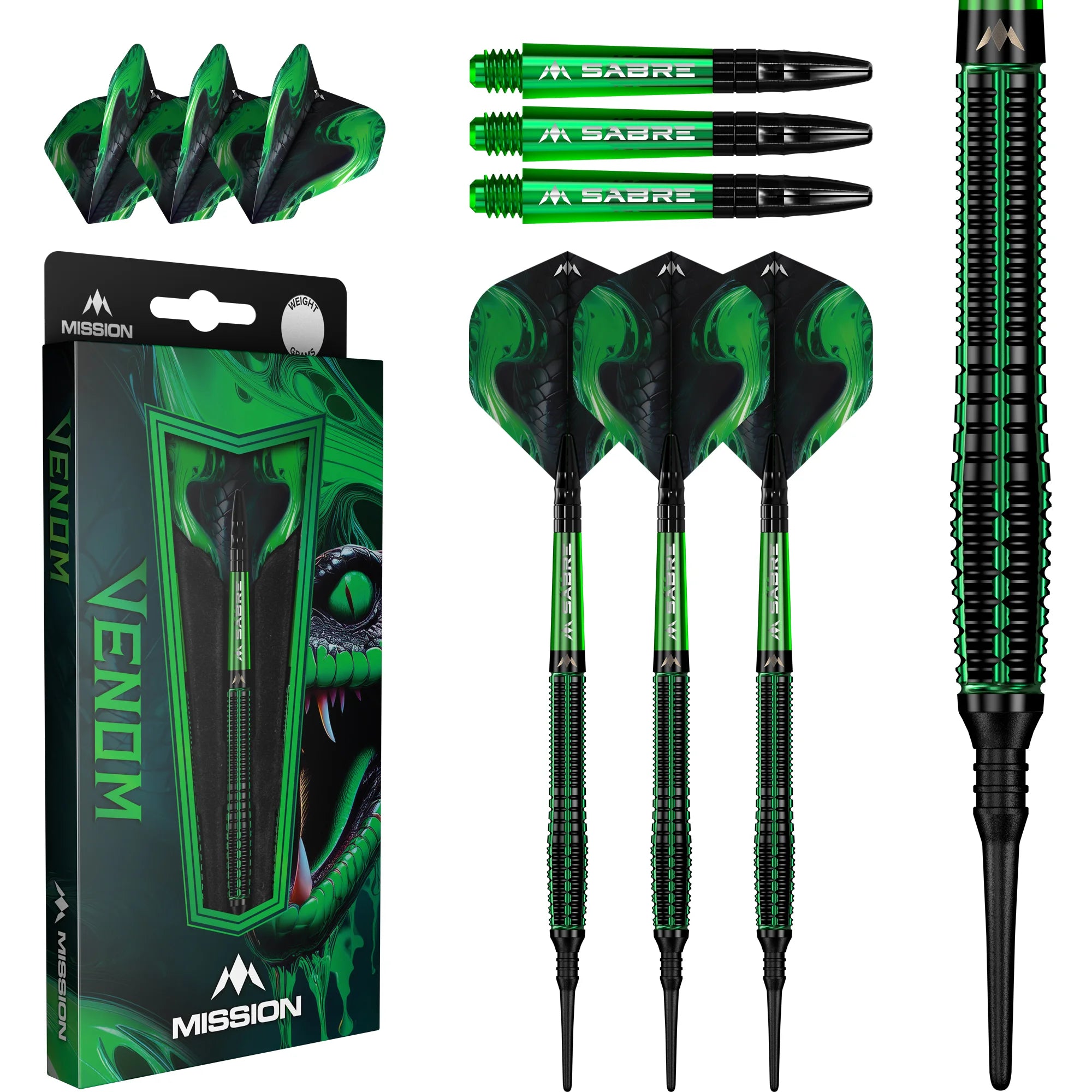 Mission VENOM Softdart 20g/90%