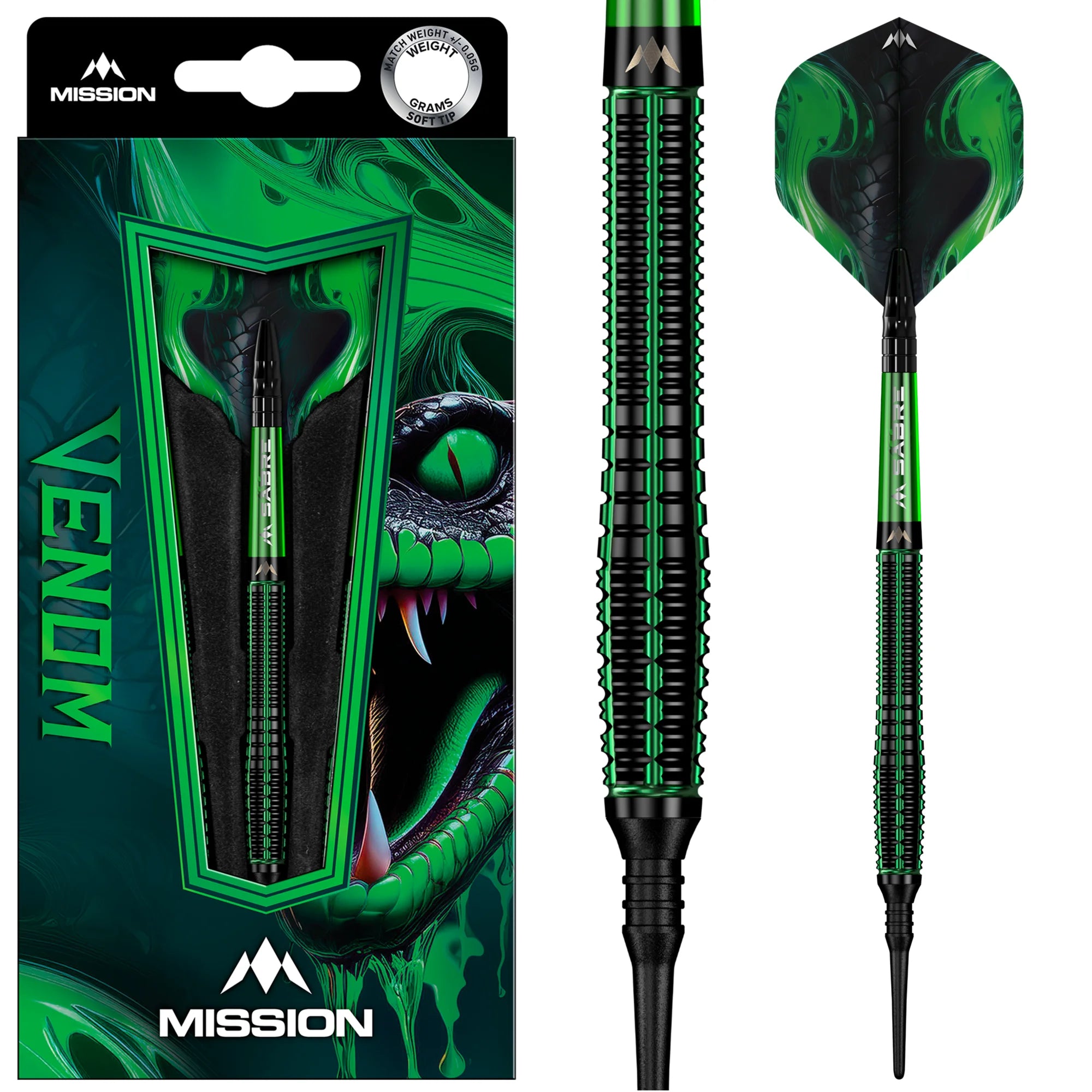 Mission VENOM Softdart 20g/90%