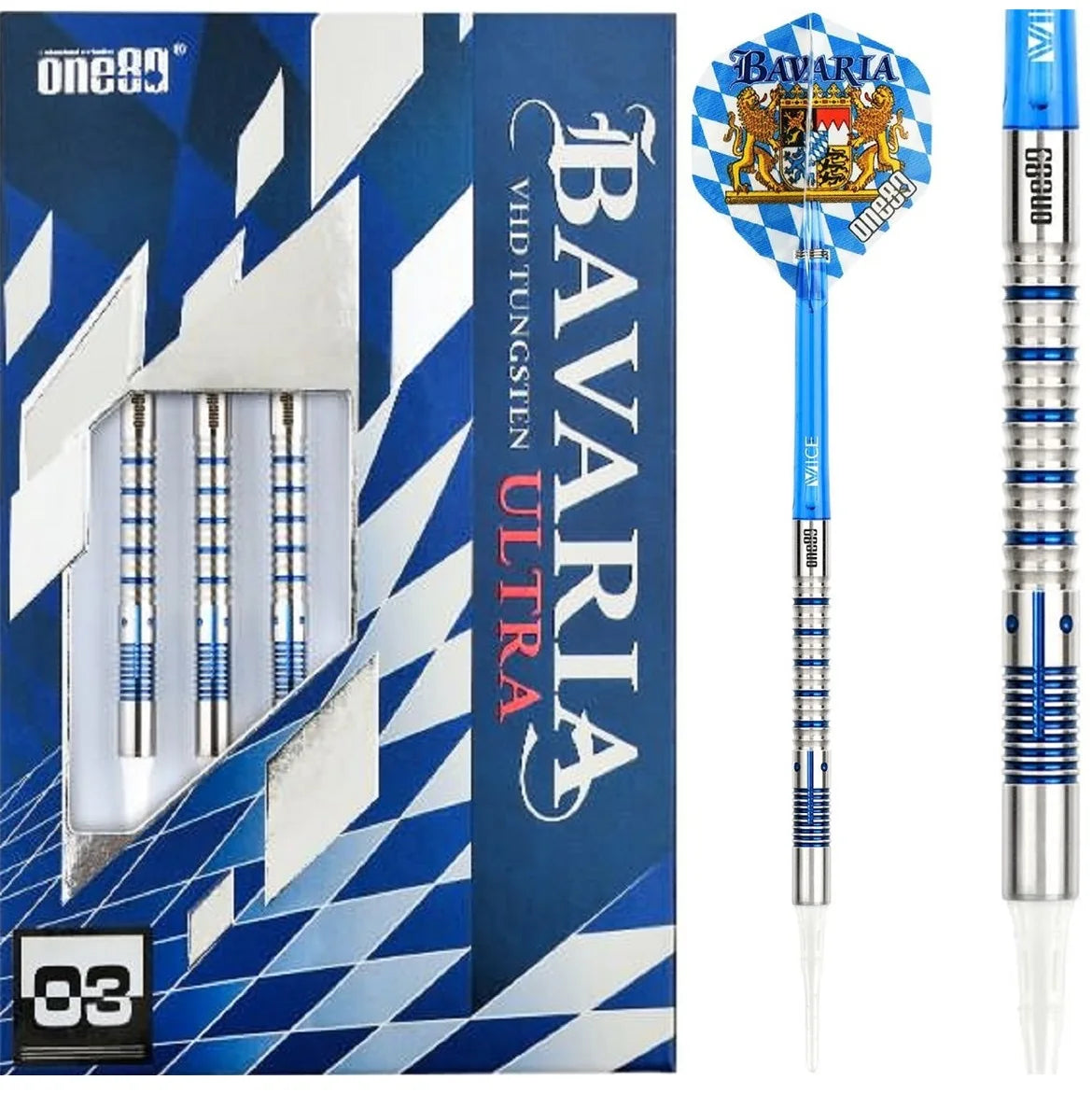 One80 Bavaria Ultra 03 Soft Dart 21g/90%