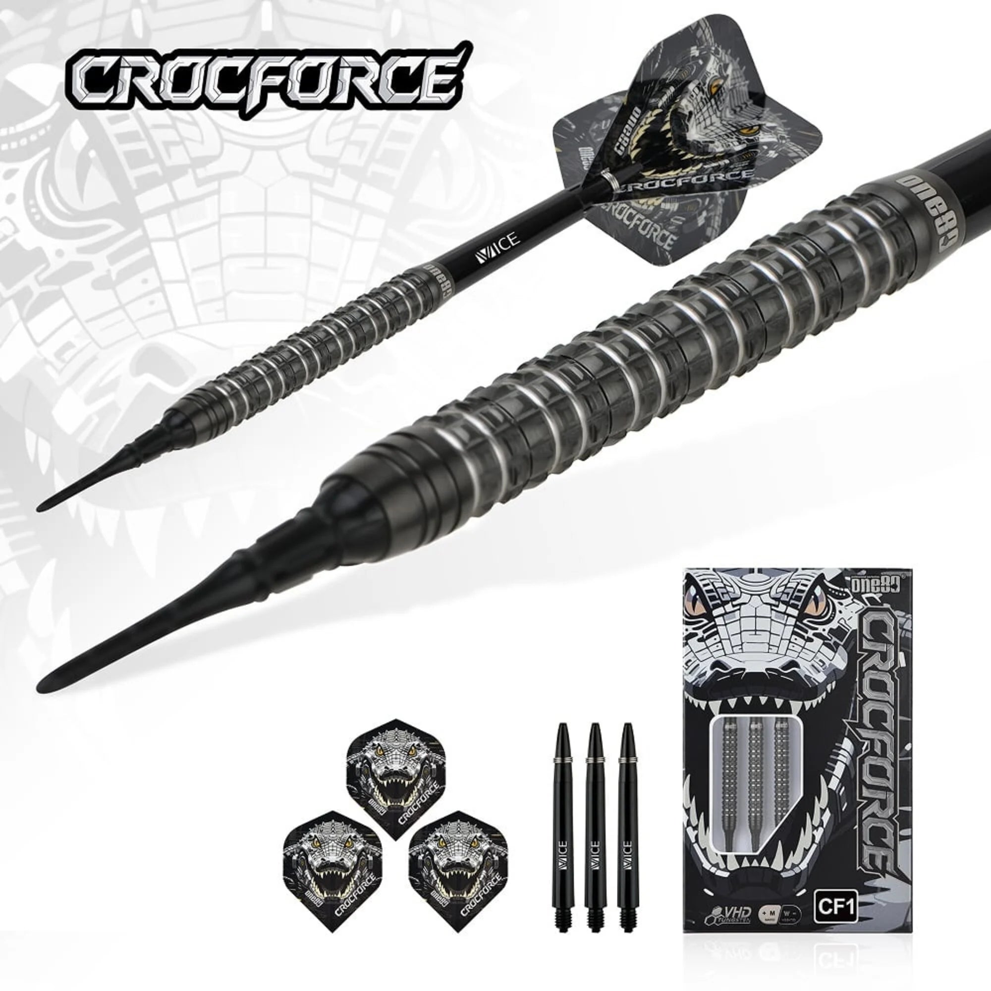 One80 CROCFORCE-CF1 Soft Dart 20g/90%