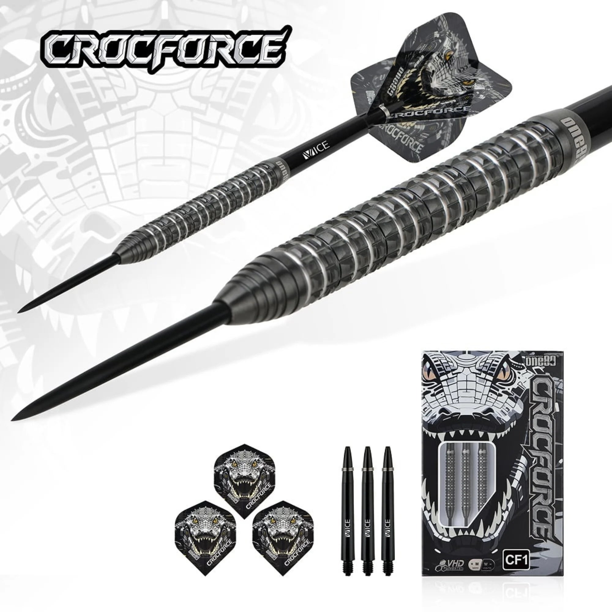 One80 CROCFORCE-CF1 Steel Dart 22g/90%