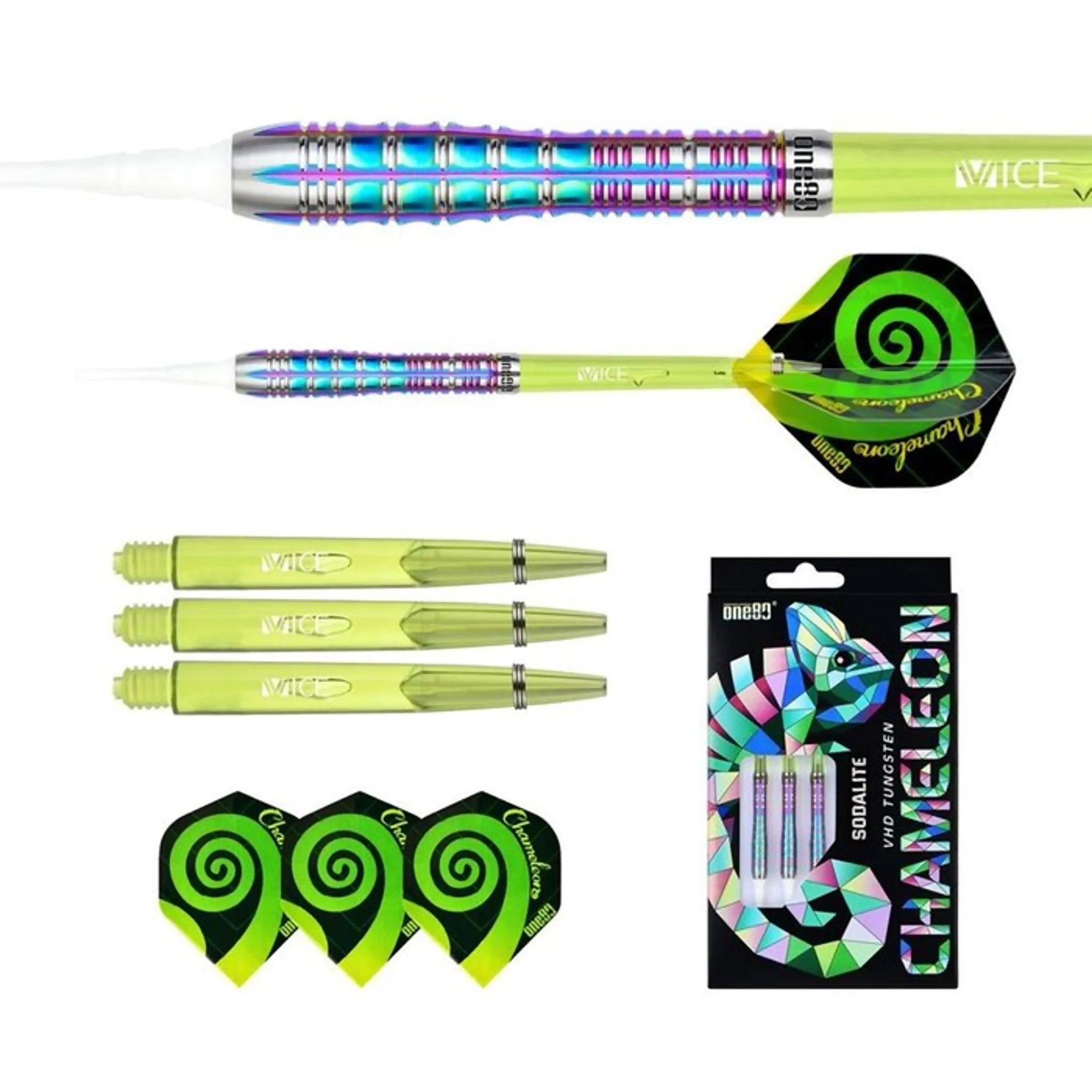 One80 Chameleon Sodalite Soft Darts 21g/90%