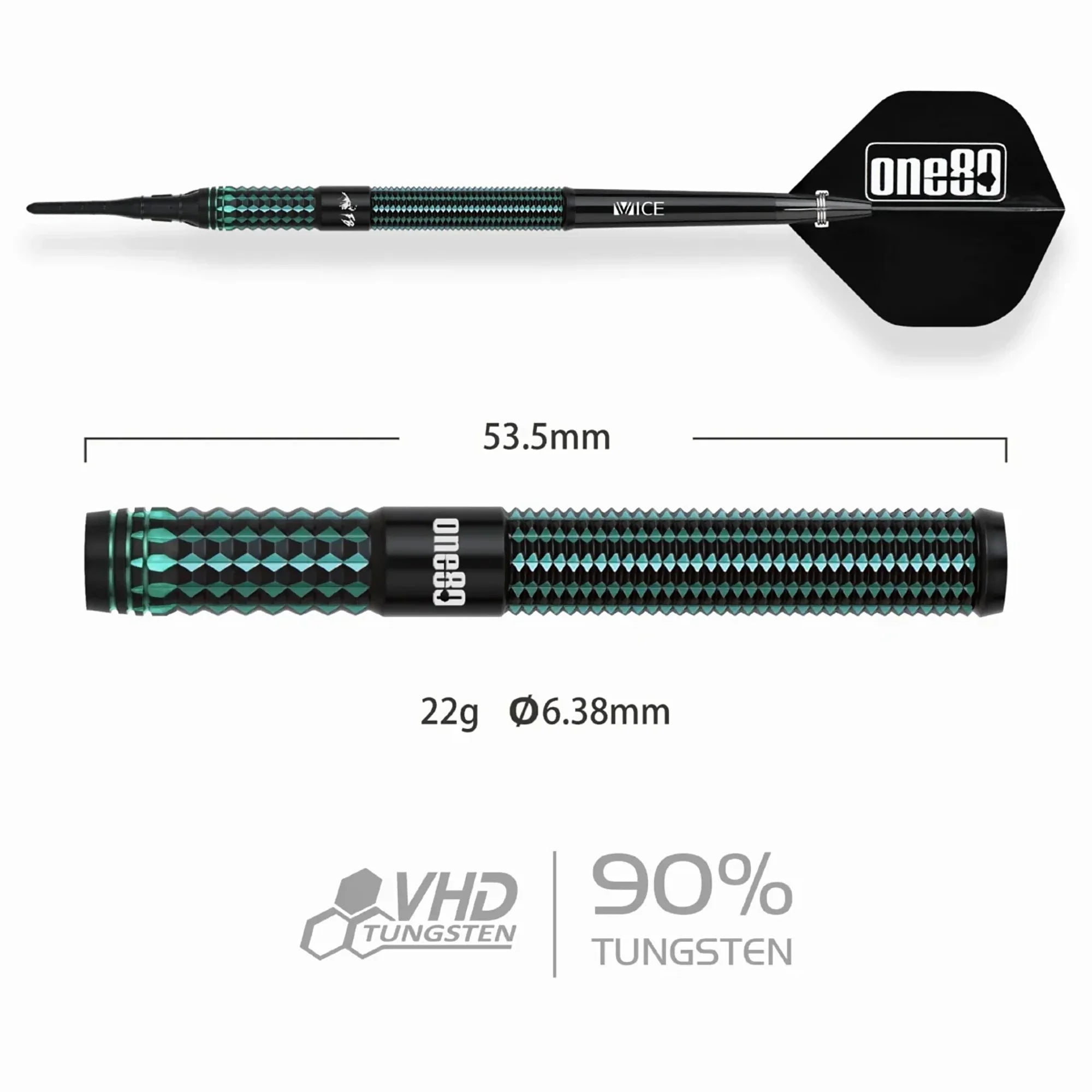 One80 FB Kai Fan Leung V3 Softdart 24g/90%