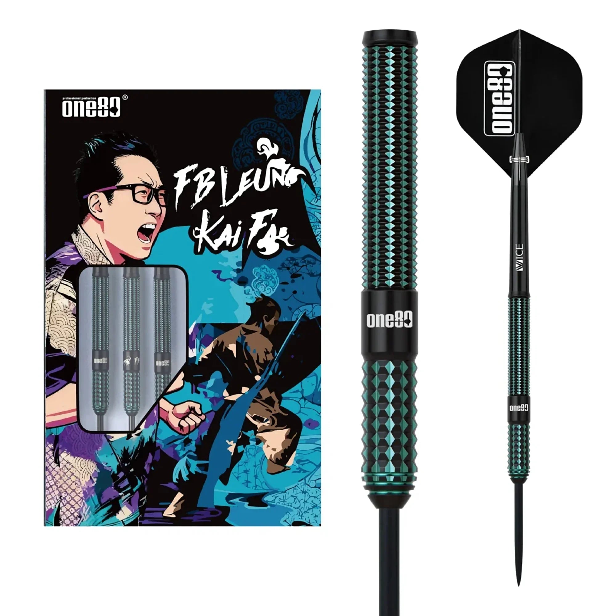 One80 FB Kai Fan Leung V3 Steeldart 24g/90%