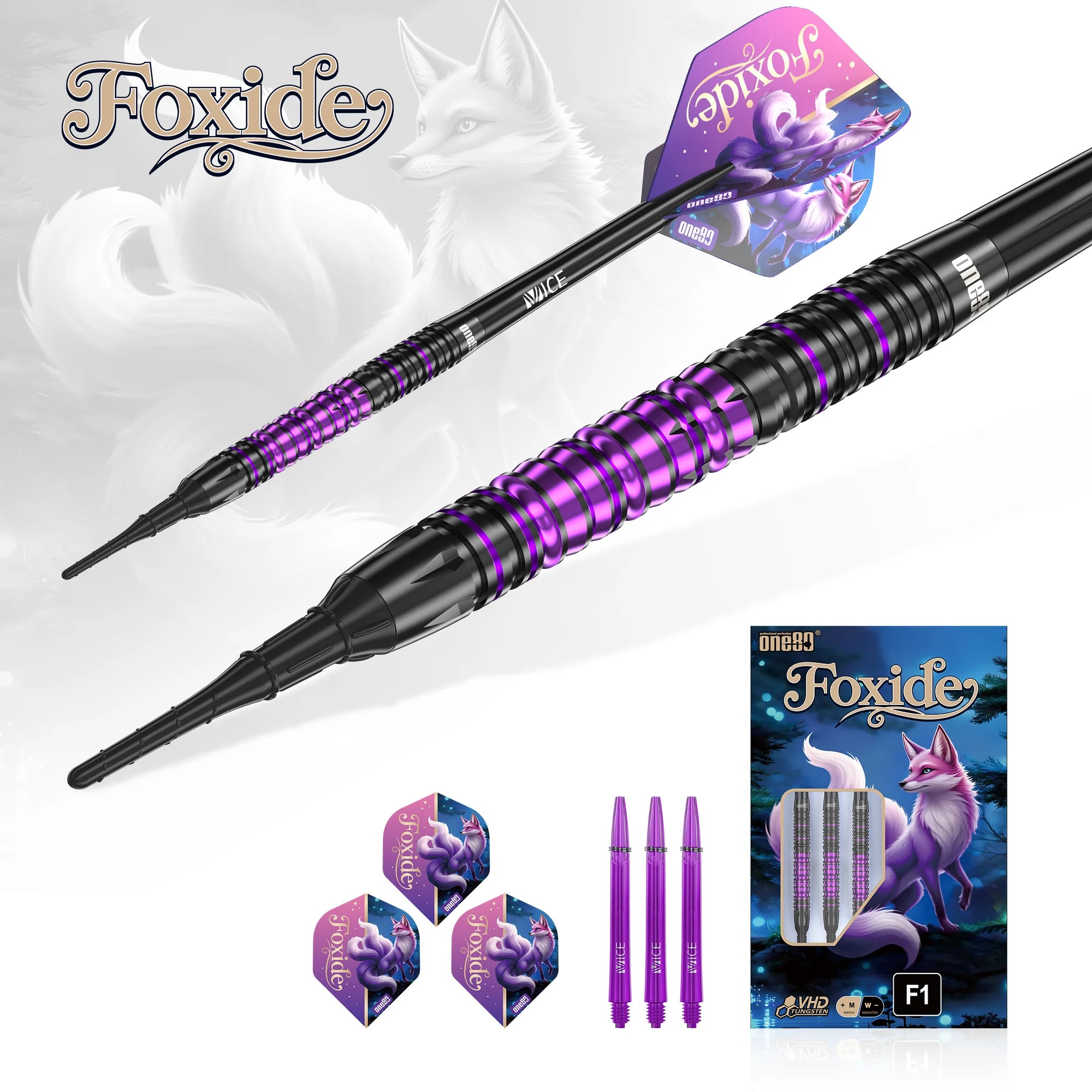 One80 FOXIDE F1 Softdarts 22g