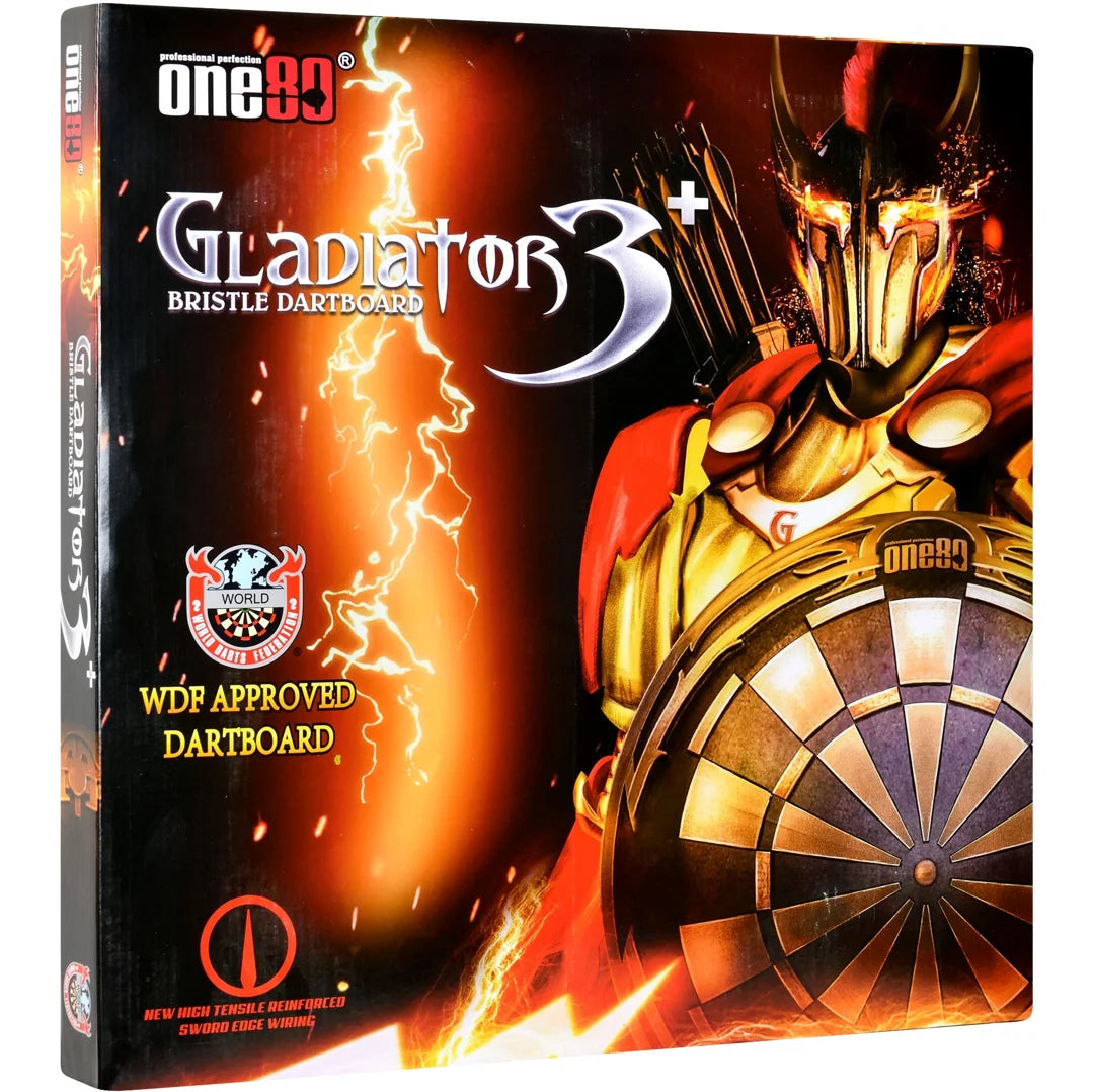One80 Gladiator 3+ Steeldart Board
