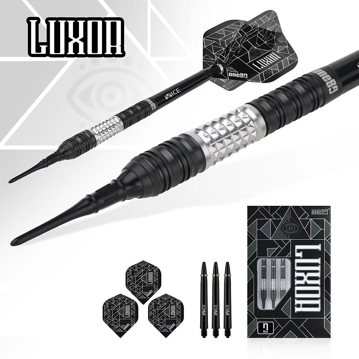One80 Luxor 2 Eta Softdarts 20g