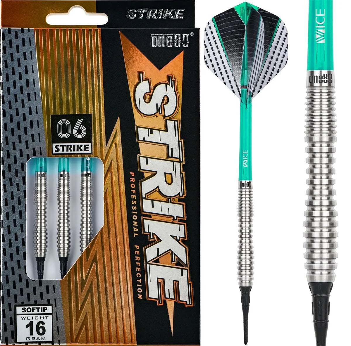 One80 Strike 06 Soft Darts 20g/80%