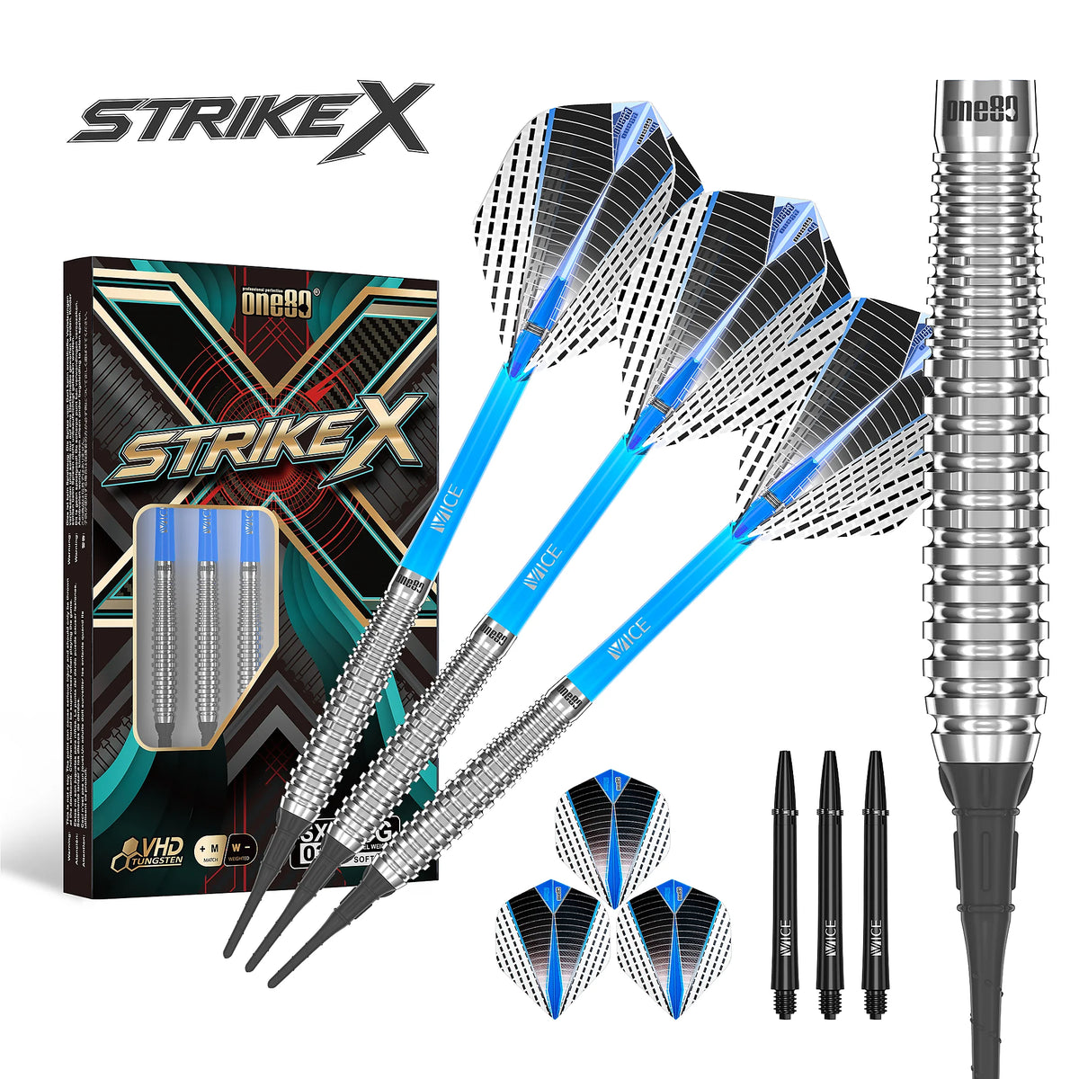 One80 Strike X 03 Softdarts 20g
