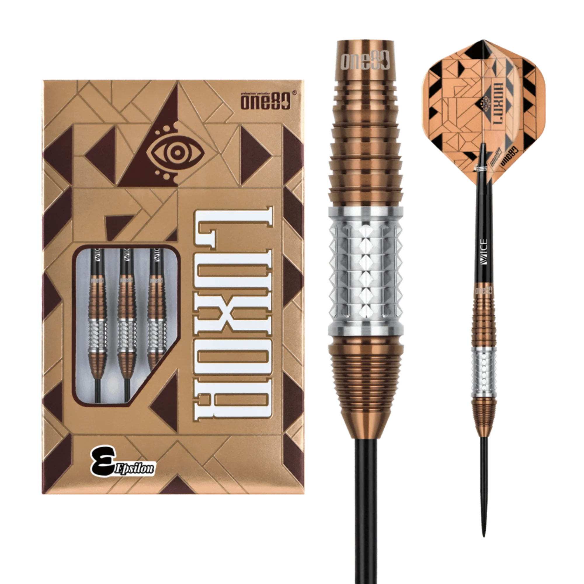 One80 Luxor Epsilon Steel Dart 23g/90%